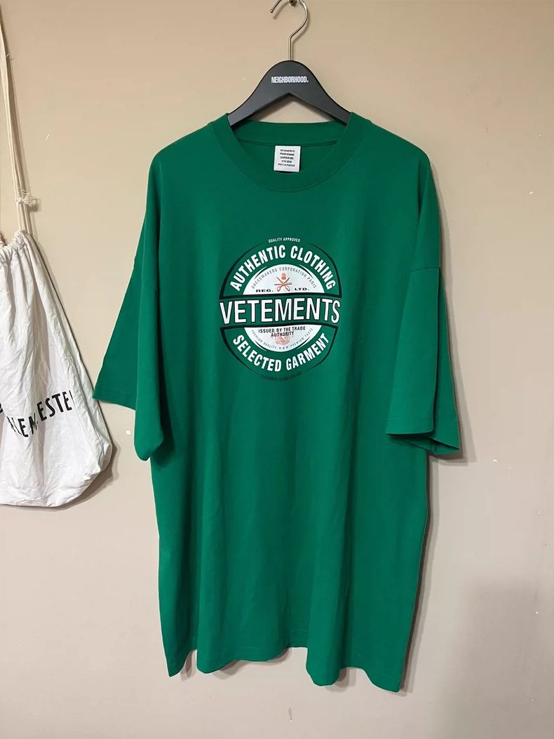 Vetements Vetements 20ss Heineken Short Sleeve Size US XS / EU 42 / 0 - 1 Thumbnail