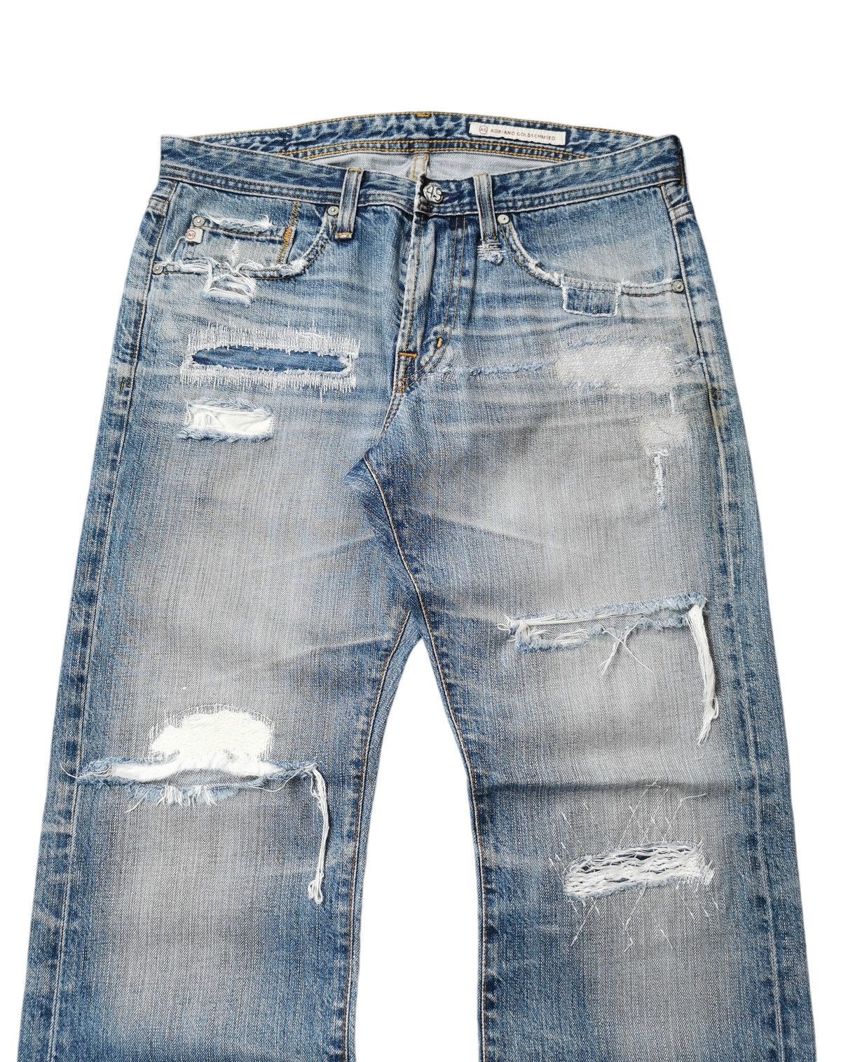 AG Adriano Goldschmied Ag Adriano Goldschmied Patches Patchwork Style Undercover Size US 32 / EU 48 - 3 Thumbnail