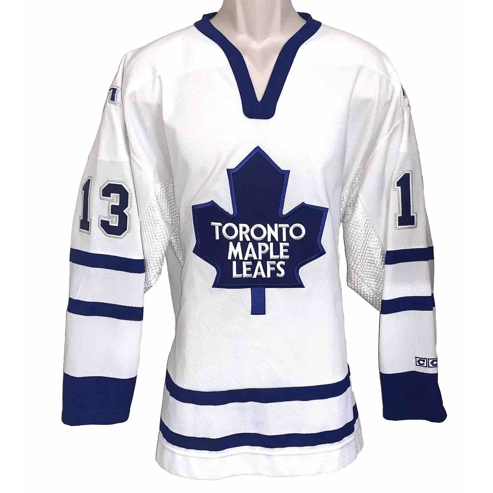 image of Ccm Toronto Maple Leafs Adult XL Cesario 13 Licensed Jersey in Grey, Men's