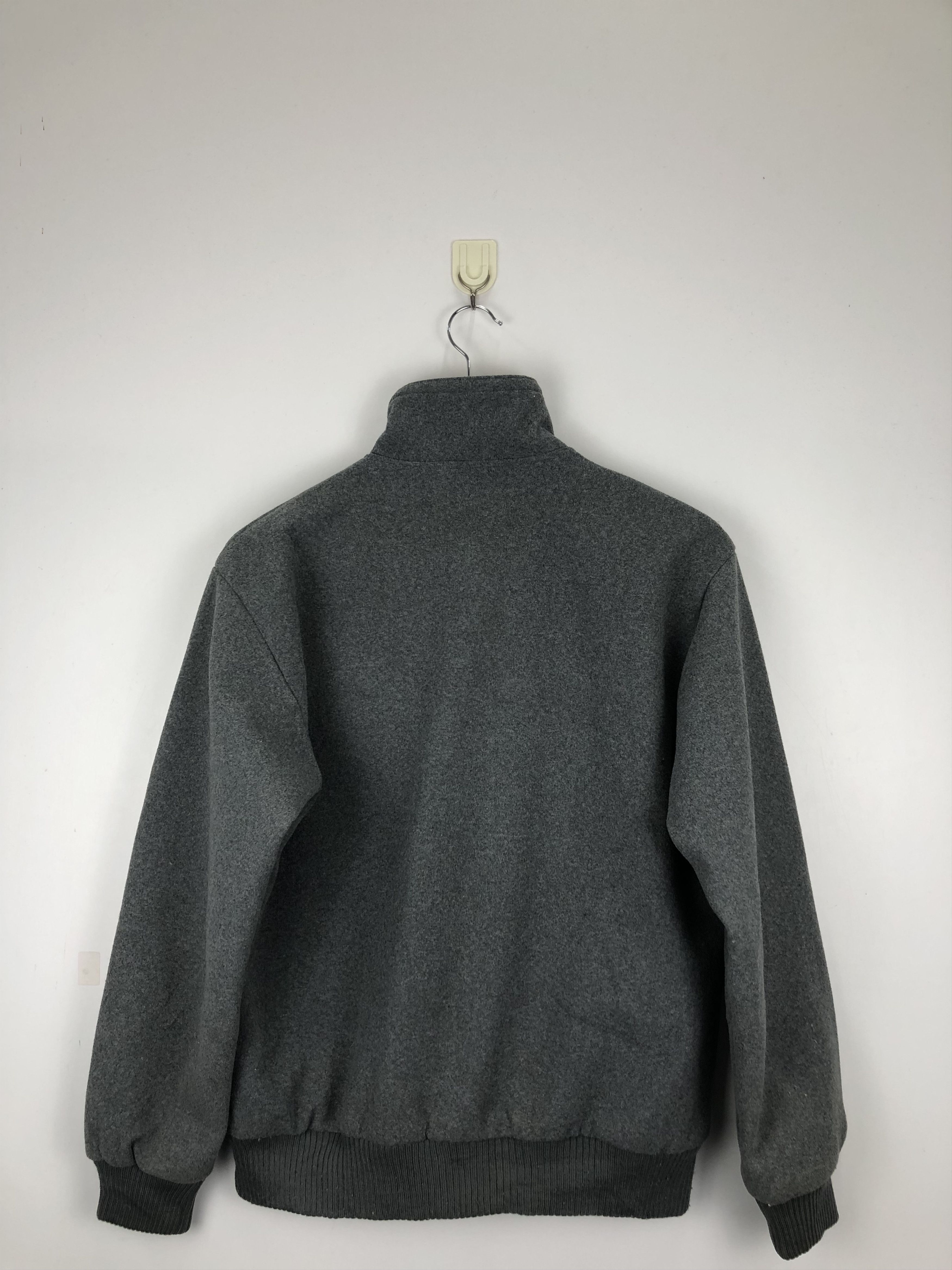 Japanese Brand Vintage Japanese Brand Zipper Wool Jacket V0421 Size US L / EU 52-54 / 3 - 3 Thumbnail
