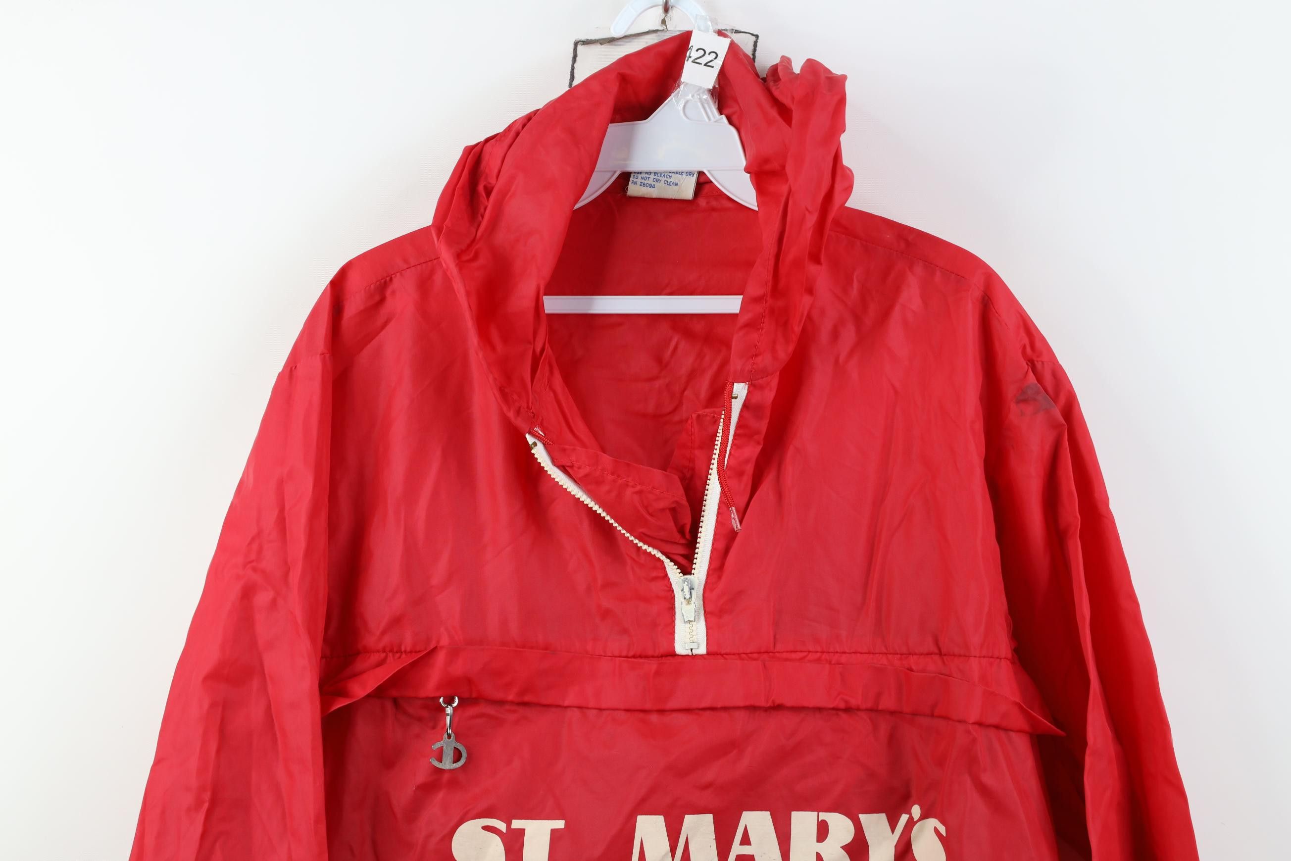 Champion Vintage 80s Champion College Anorak Windbreaker Jacket Size US M / EU 48-50 / 2 - 2 Thumbnail