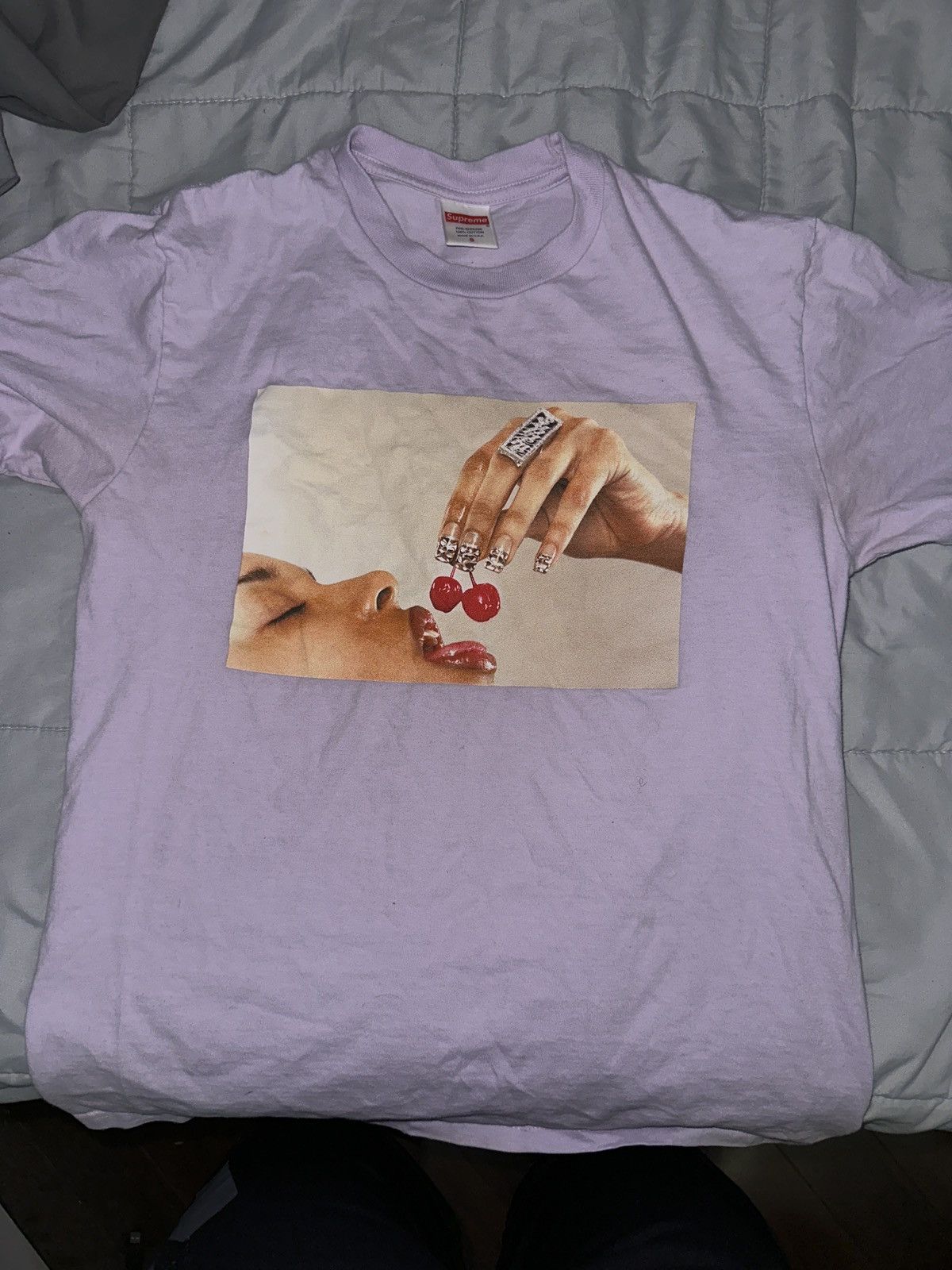 Supreme Cherry Tee | Grailed