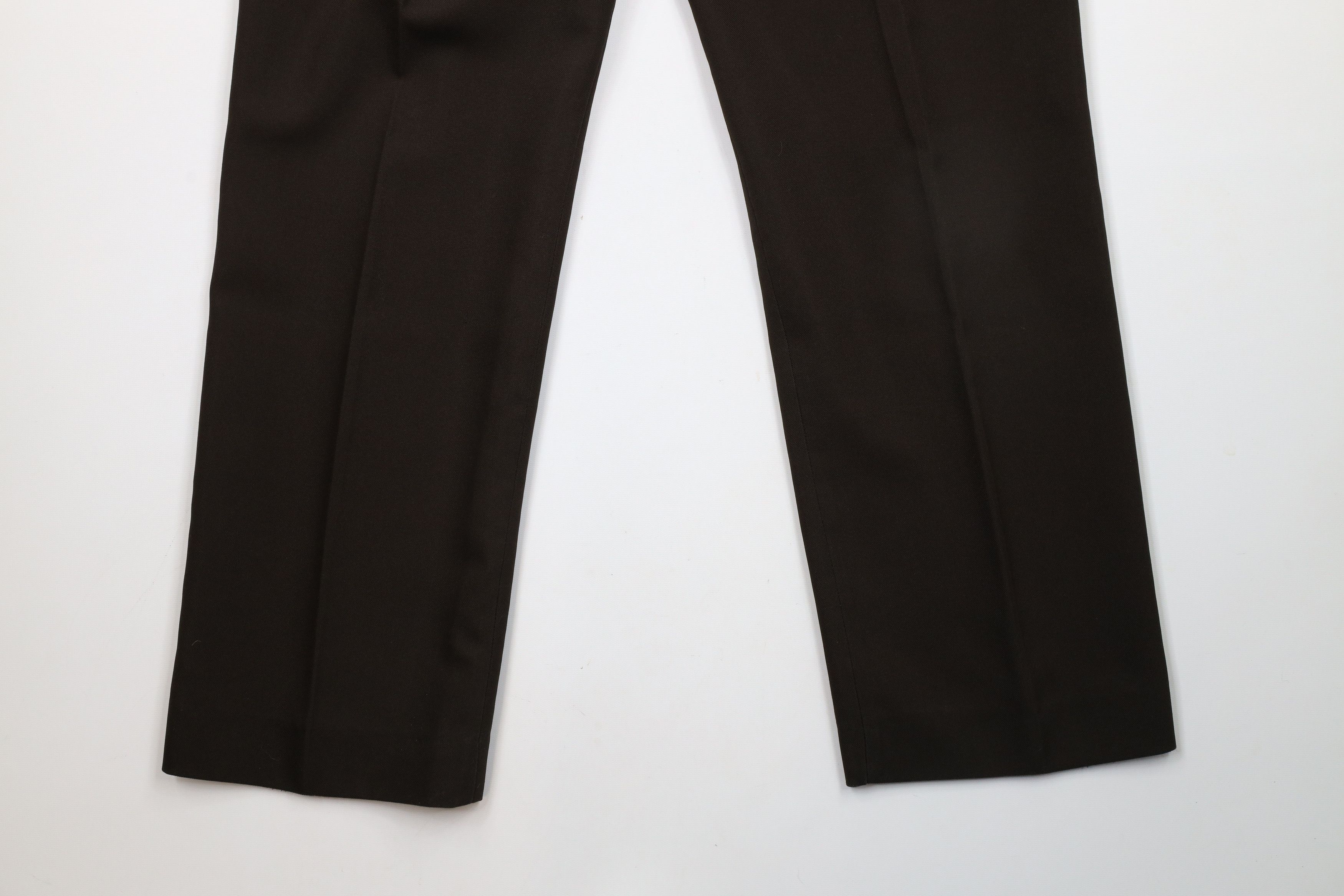 Vintage Vintage 70s Streetwear Wide Leg Knit Chino Pants Brown USA Size US 34 / EU 50 - 13 Thumbnail