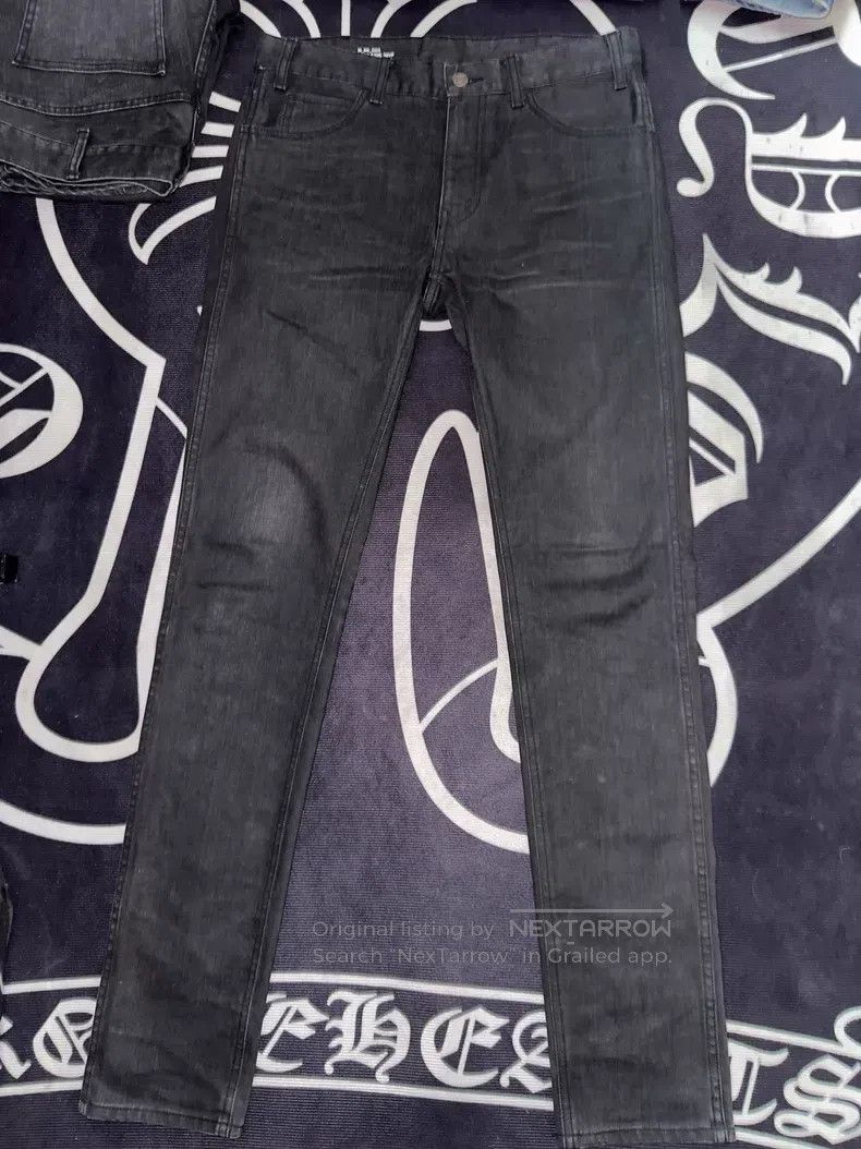 Celine CELINE Black Denim Jeans i Size US 29 - 1 Thumbnail