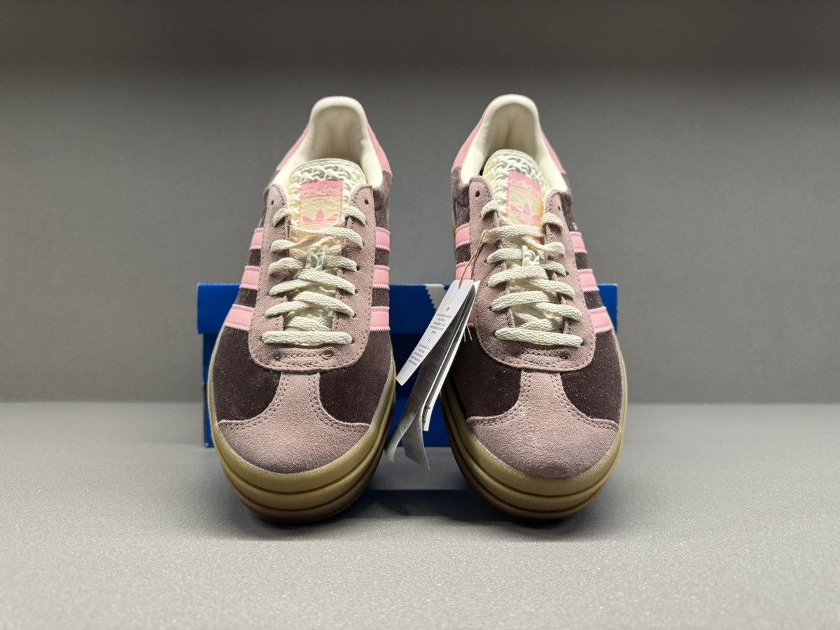 Adidas Adidas Gazelle Bold Shadow Brown Warm Clay Glow Pink Women’s Size US 6 / IT 36 - 4 Thumbnail