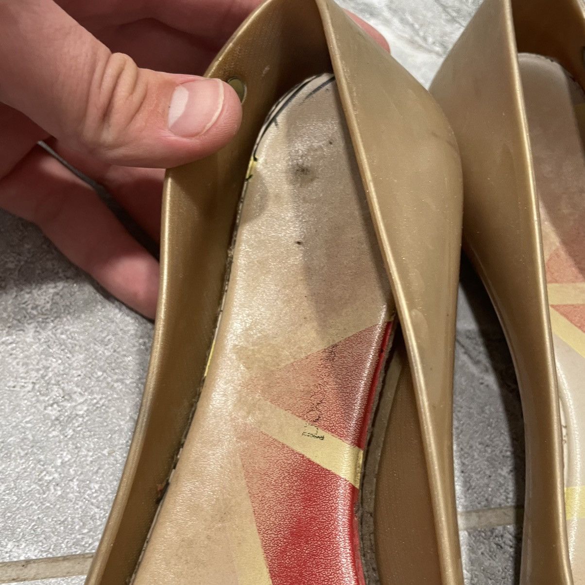 Japanese Brand × Vivienne Westwood 25,5 cm Vivienne Westwood x Melissa Flats slip old ballet Size US 9.5 / IT 39.5 - 4 Thumbnail