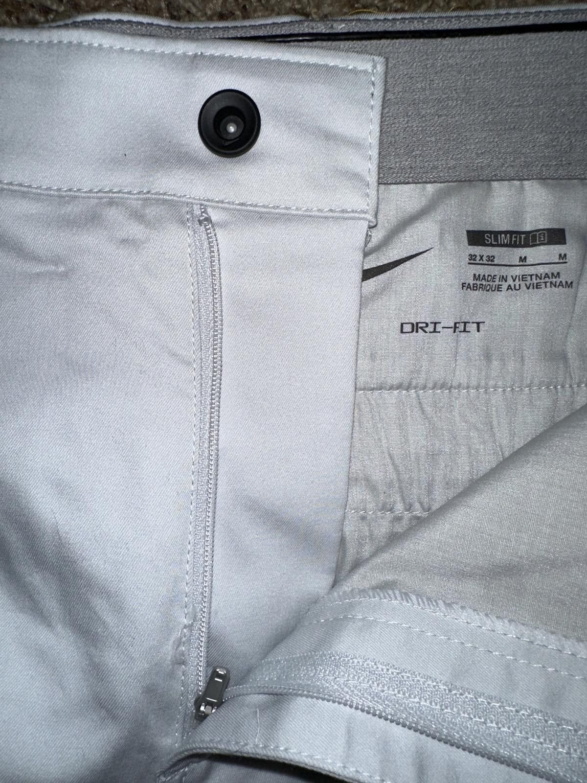Nike Nike Men's Flex UV Chino Golf White Pants Size US 32 / EU 48 - 4 Thumbnail