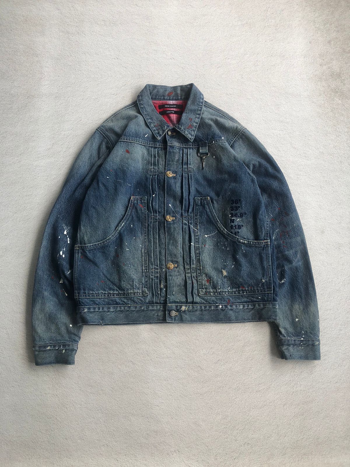 Reese Cooper RARE❤️‍🔥Reece Cooper AW/2018 Boxy painter denim jacket Size US L / EU 52-54 / 3 - 1 Thumbnail