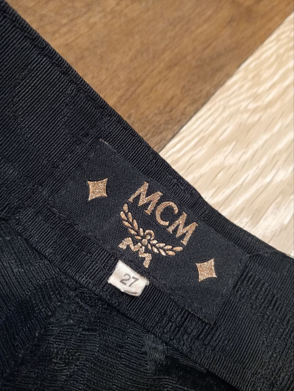 MCM VINTAGE MCM DE LUXE BLACK PANTS Size 27" / US 4 / IT 40 - 8 Thumbnail