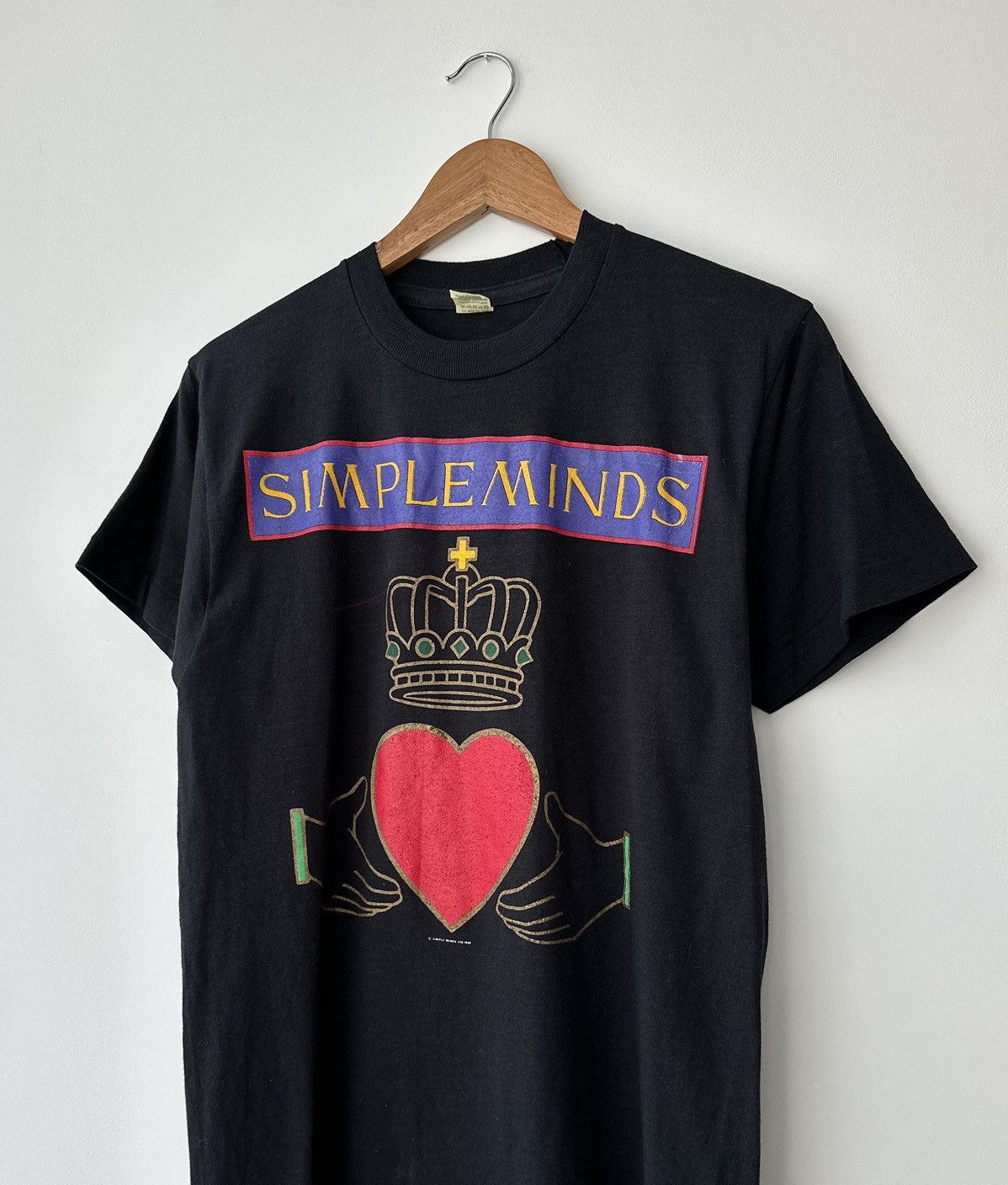 Vintage Vintage 1989 Simple Minds European Tour Shirt Screen Stars L Size US L / EU 52-54 / 3 - 2 Thumbnail