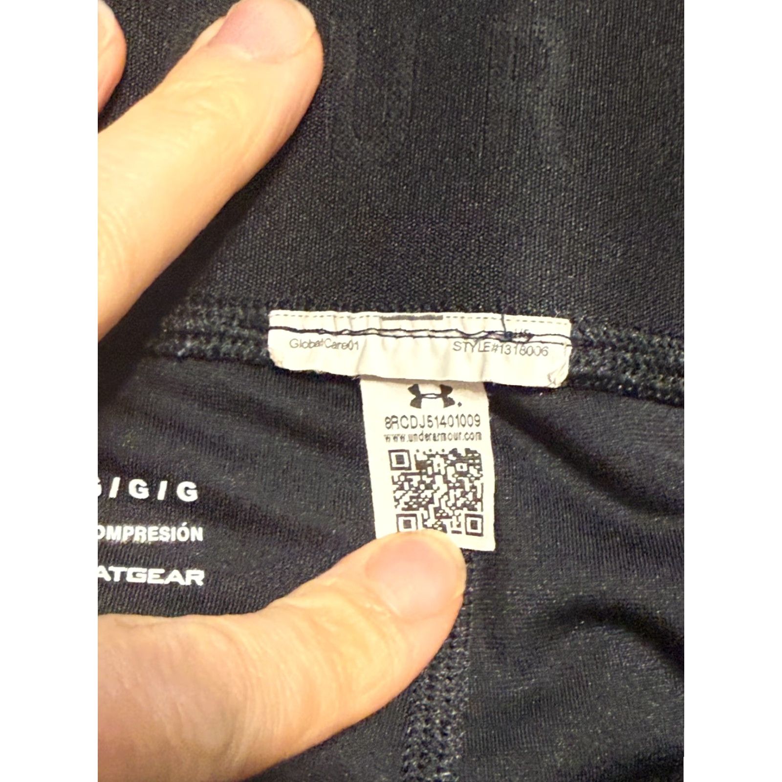 Under Armour VINTAGE? Under Armour Leggings Shirt? Size 36" / US 14 / IT 50 - 5 Thumbnail