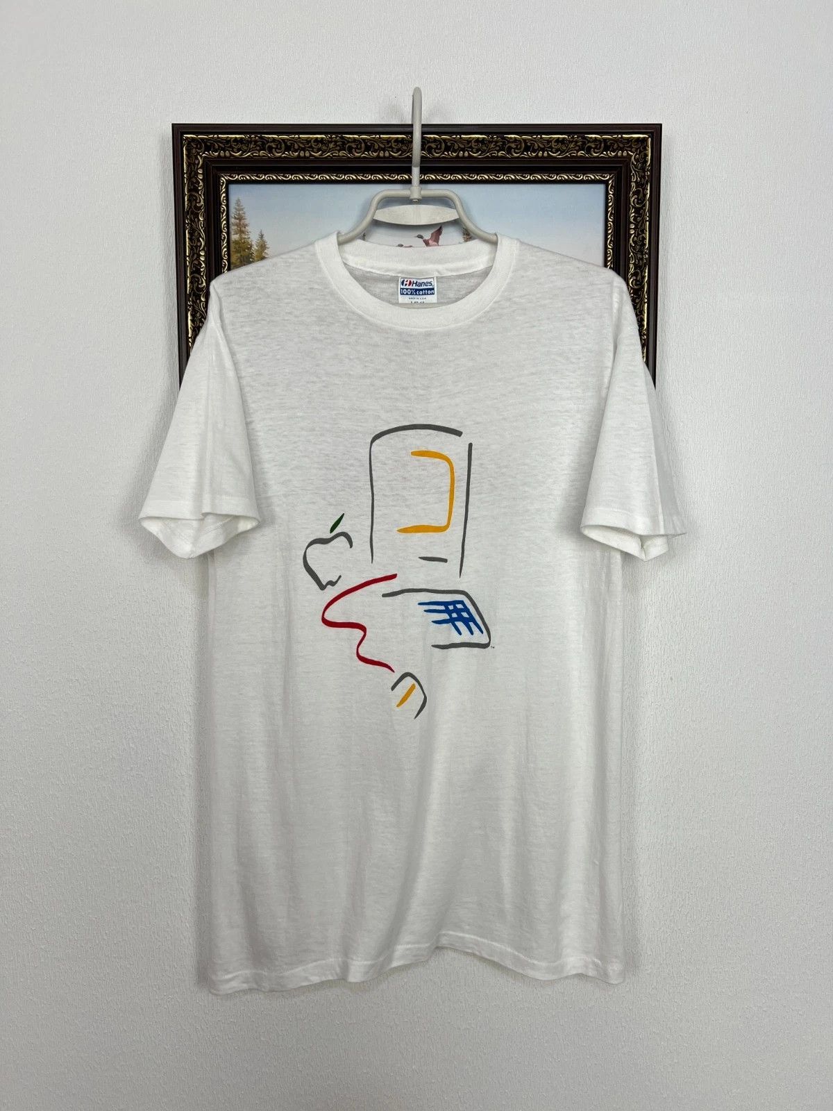 Apple × Vintage Vintage 1991 System 7 MACINTOSH APPLE Computers t