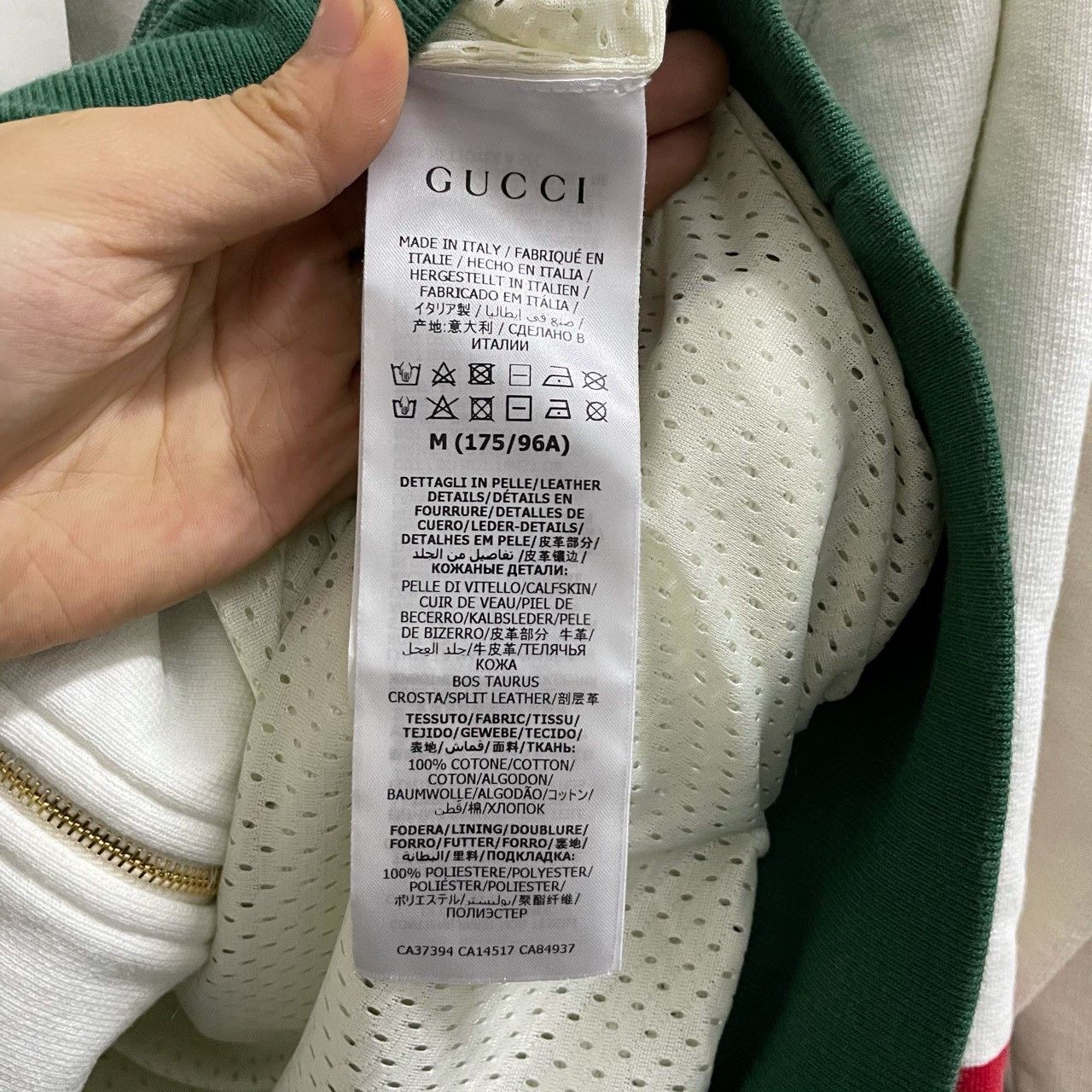 Gucci Gucci Color-blocked striped jacket 2501-Nextarrow Size US M / EU 48-50 / 2 - 5 Thumbnail