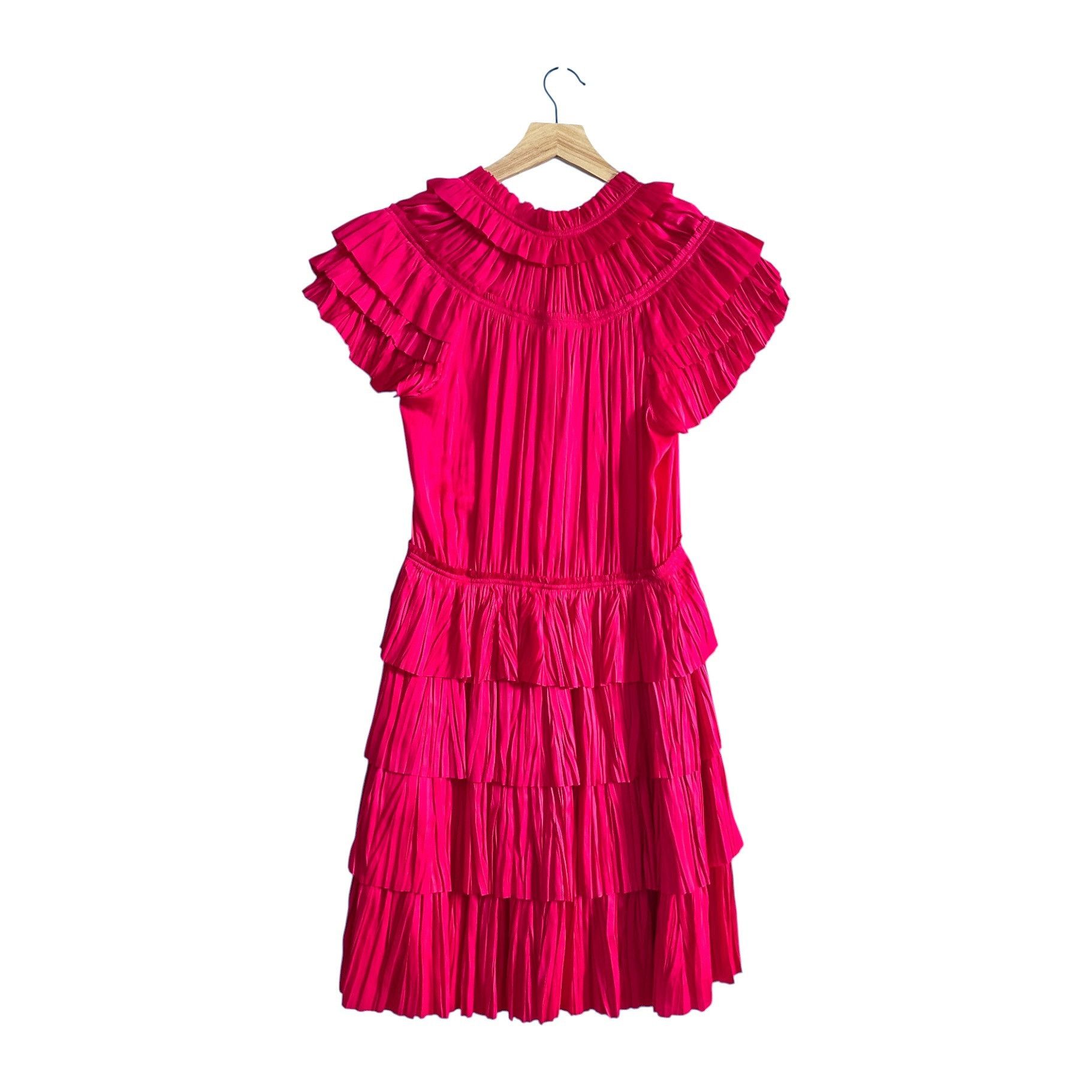 Ulla Johnson ULLA JOHNSON Vesna Mini Dress In Pink, Orchid, Size 4, New w Size S / US 4 / IT 40 - 2 Thumbnail
