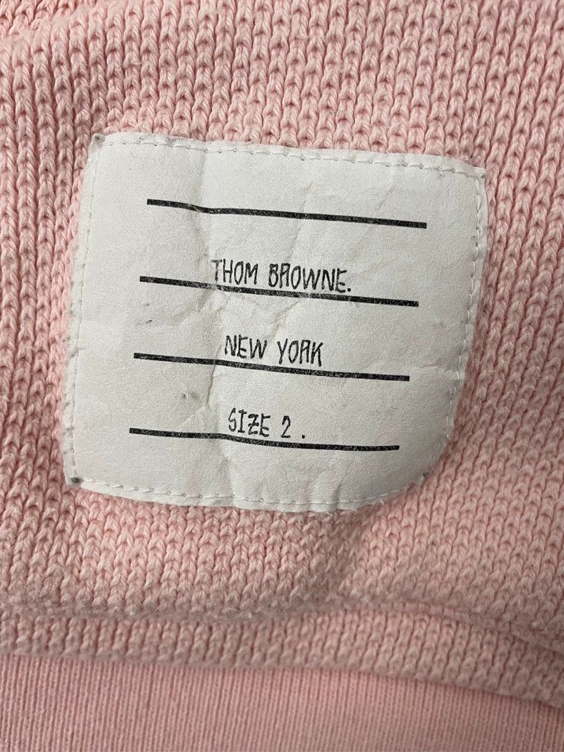 Thom Browne Thom browne Size 2 Cherry blossom pink four-striped knitt Size M / US 6-8 / IT 42-44 - 5 Thumbnail