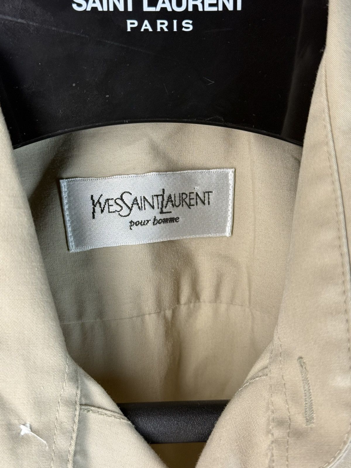 Summer YSL Shirt Beige Old Money