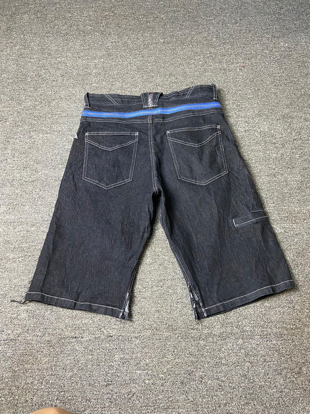 AMP AMP by Manydope Double Waist Short Jeans (151) Size US 32 / EU 48 - 2 Thumbnail