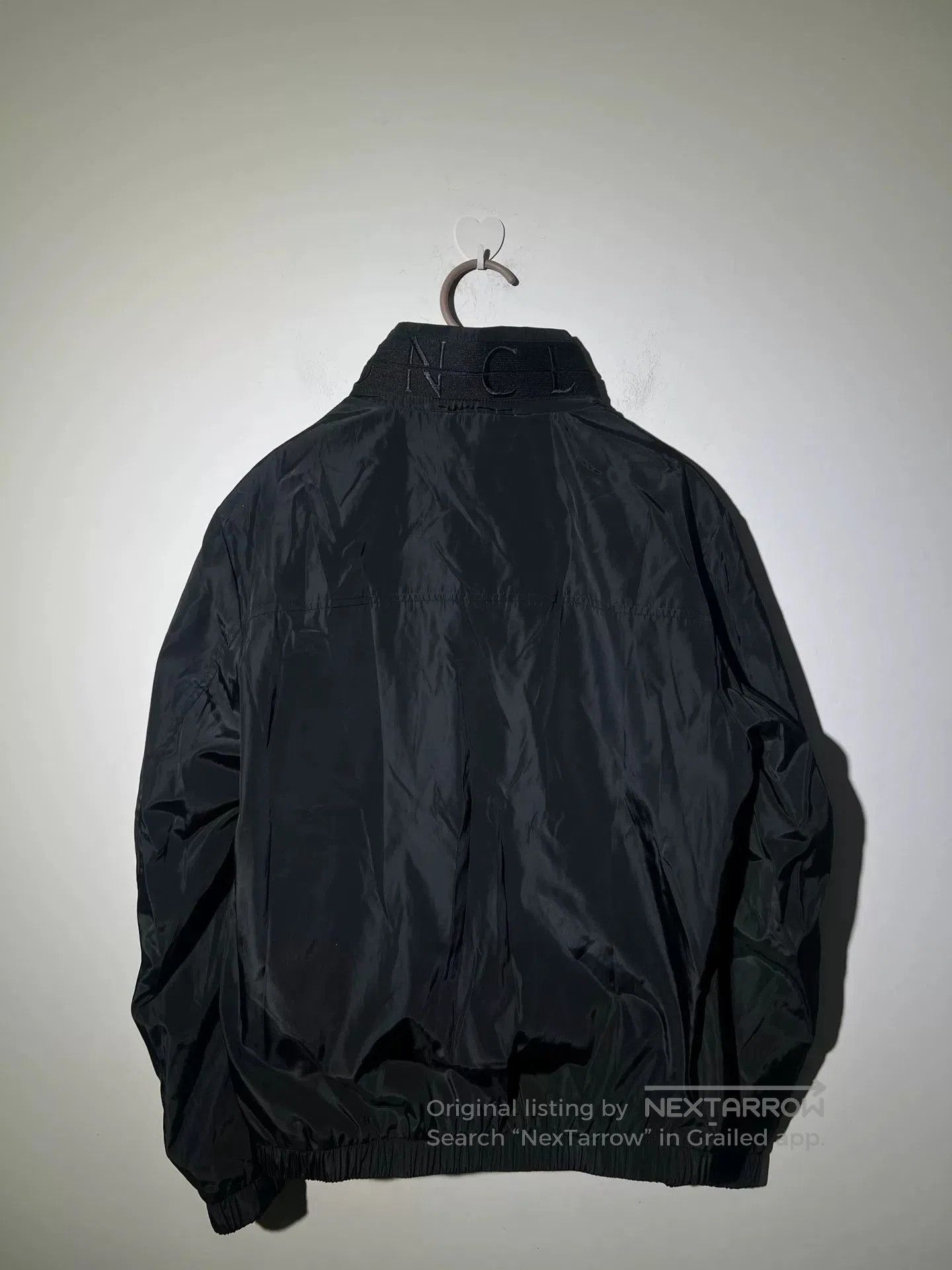 Moncler Moncler Men's Black Jacket with Hidden Hood. Size US L / EU 52-54 / 3 - 2 Thumbnail