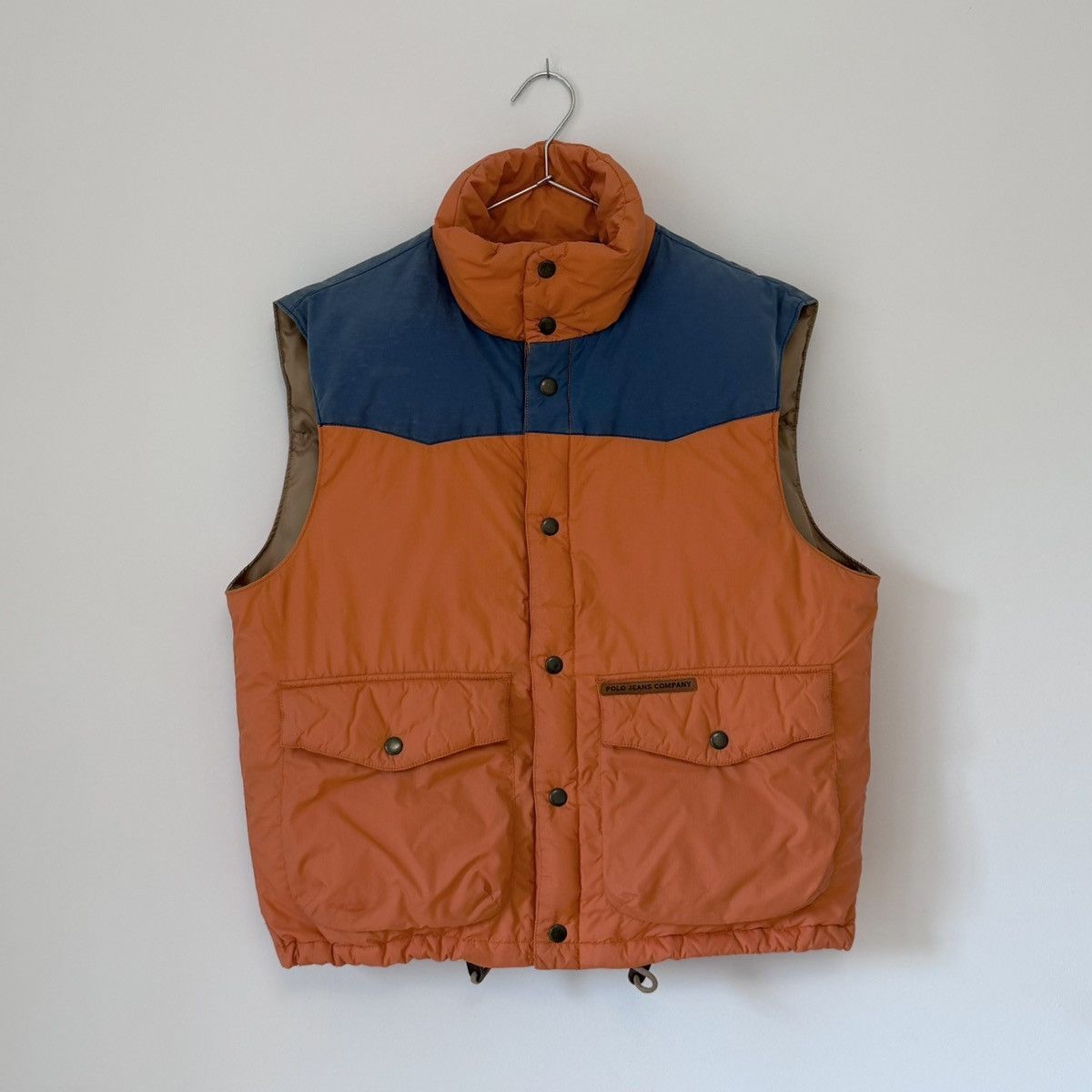 Polo Ralph Lauren Vtg 2000s Polo Ralph Lauren Jeans Co Yoke Down Puffer Vest Size US M / EU 48-50 / 2 - 2 Thumbnail