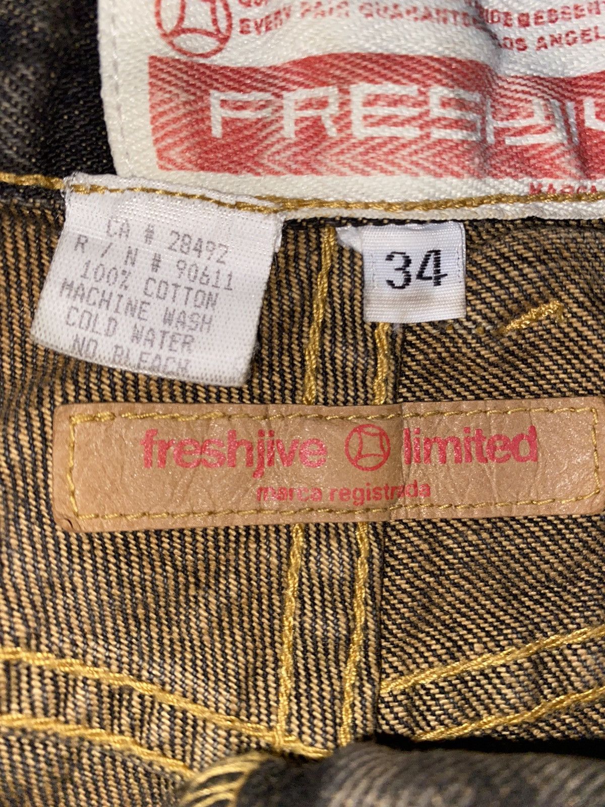 Freshjive × Vintage 90s USA Freshjive Loose Jeans Size US 32 / EU 48 - 12 Thumbnail
