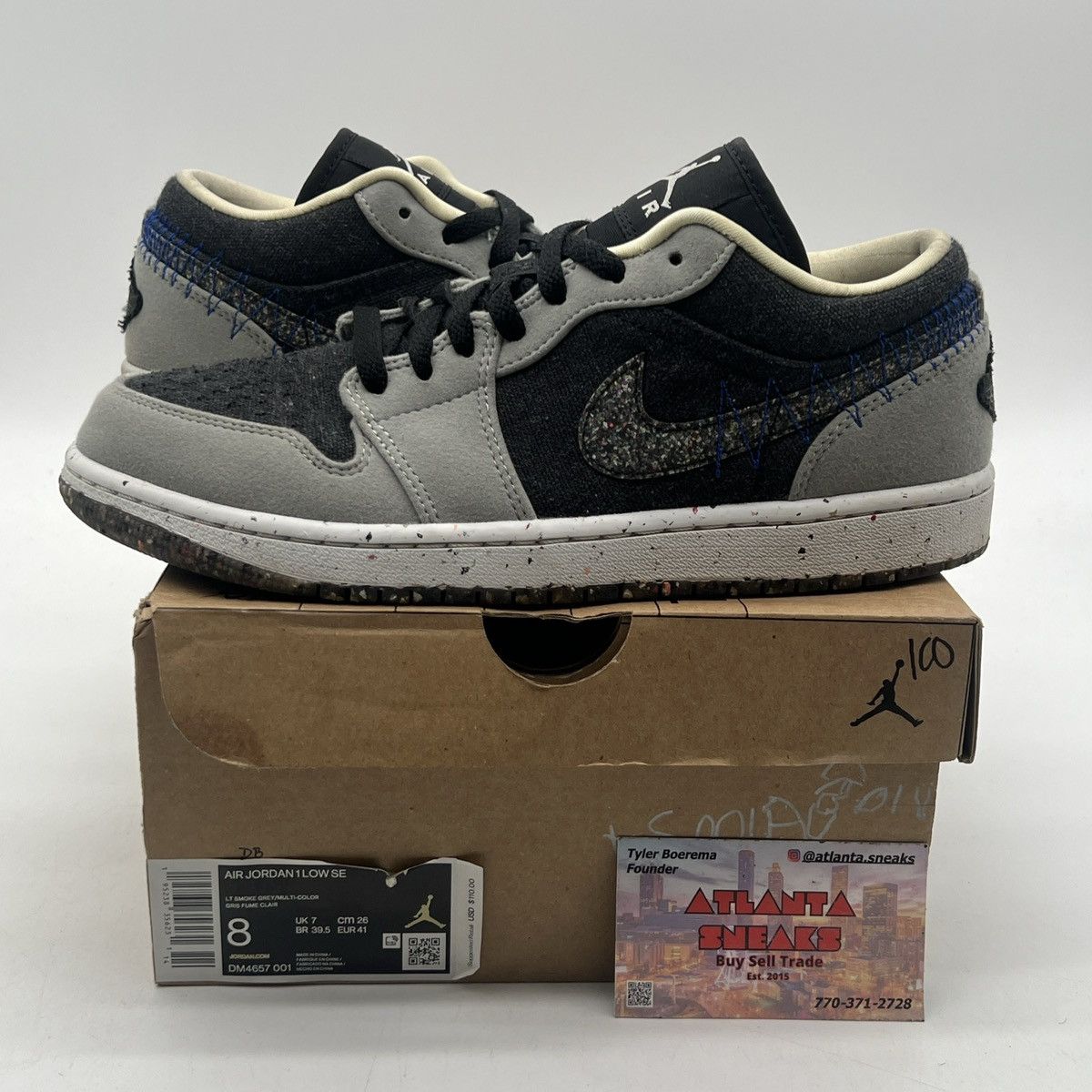 Air Jordan 1 low crater