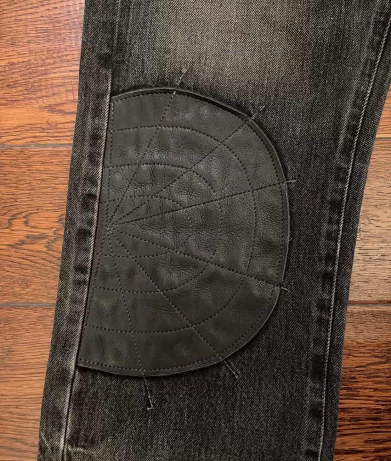 Neighborhood Neighborhood 09EX Black Icon Black Soul Collar Jeans Size US 36 / EU 52 - 9 Thumbnail