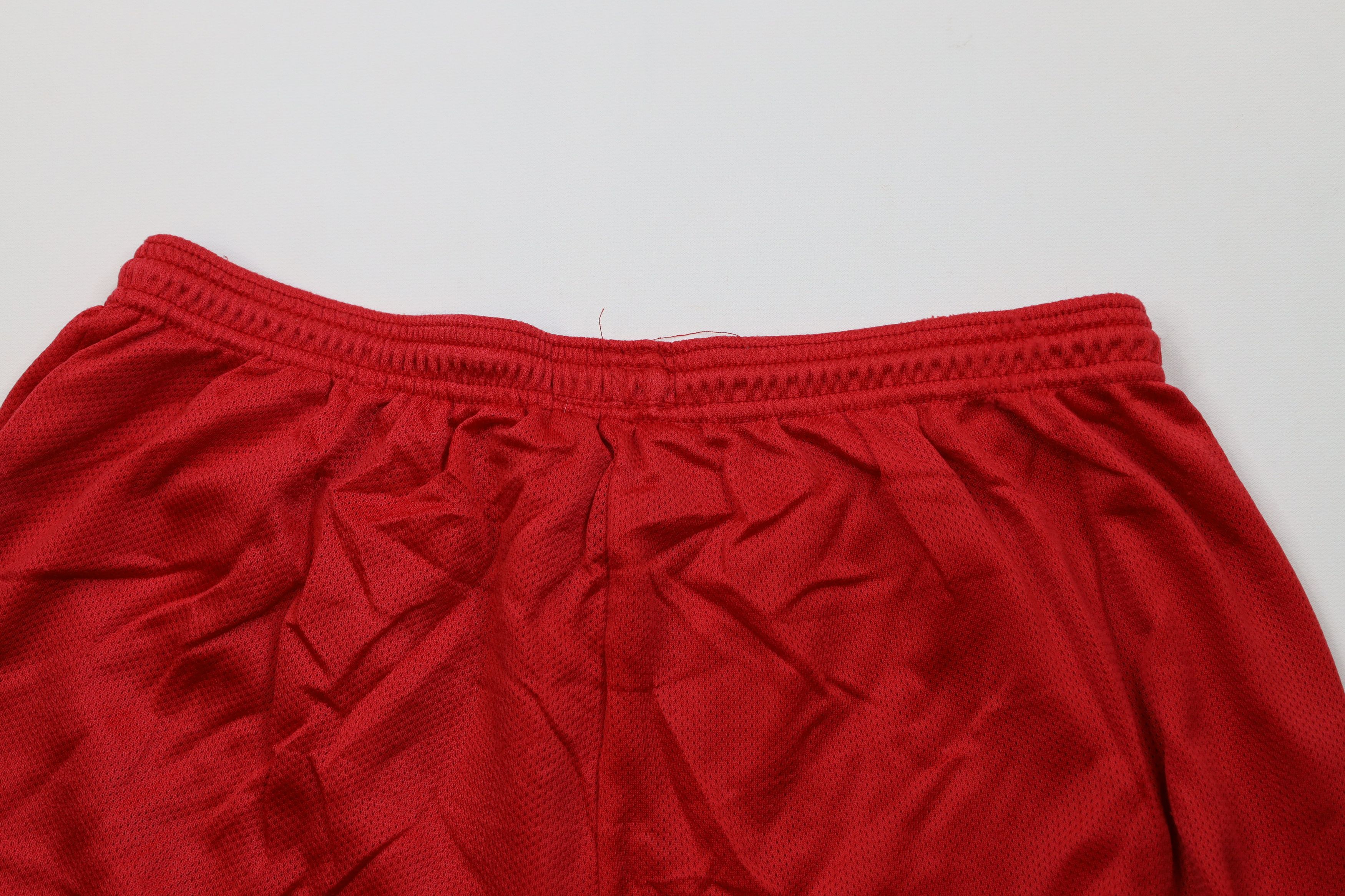 Vintage Vintage 90s Above Knee Ohio State University Shorts Red USA Size US 34 / EU 50 - 9 Thumbnail
