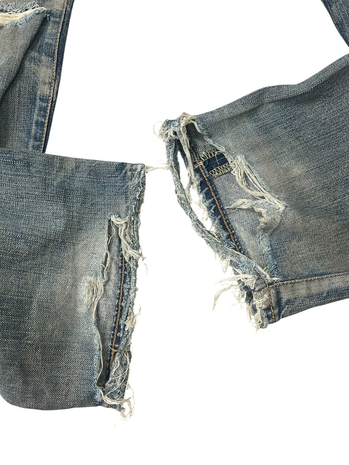 Edwin Vintage Edwin 503 Faded Distressed Jeans Streetwear Size US 30 / EU 46 - 17 Thumbnail