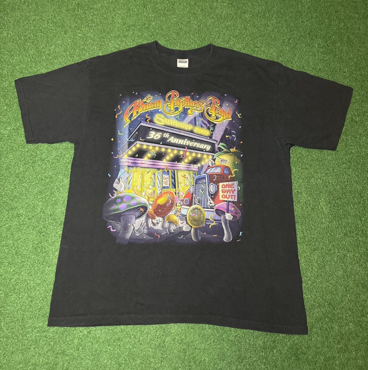 Band Tees Vintage Allman Brothers Band Y2K Hippie Concert T Shirt Size US XL / EU 56 / 4 - 1 Thumbnail