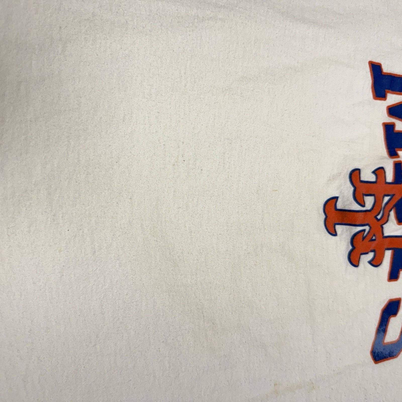 Other Vintage New York Mets T Shirt Mens Large White MLB Short Sle Size US L / EU 52-54 / 3 - 6 Thumbnail