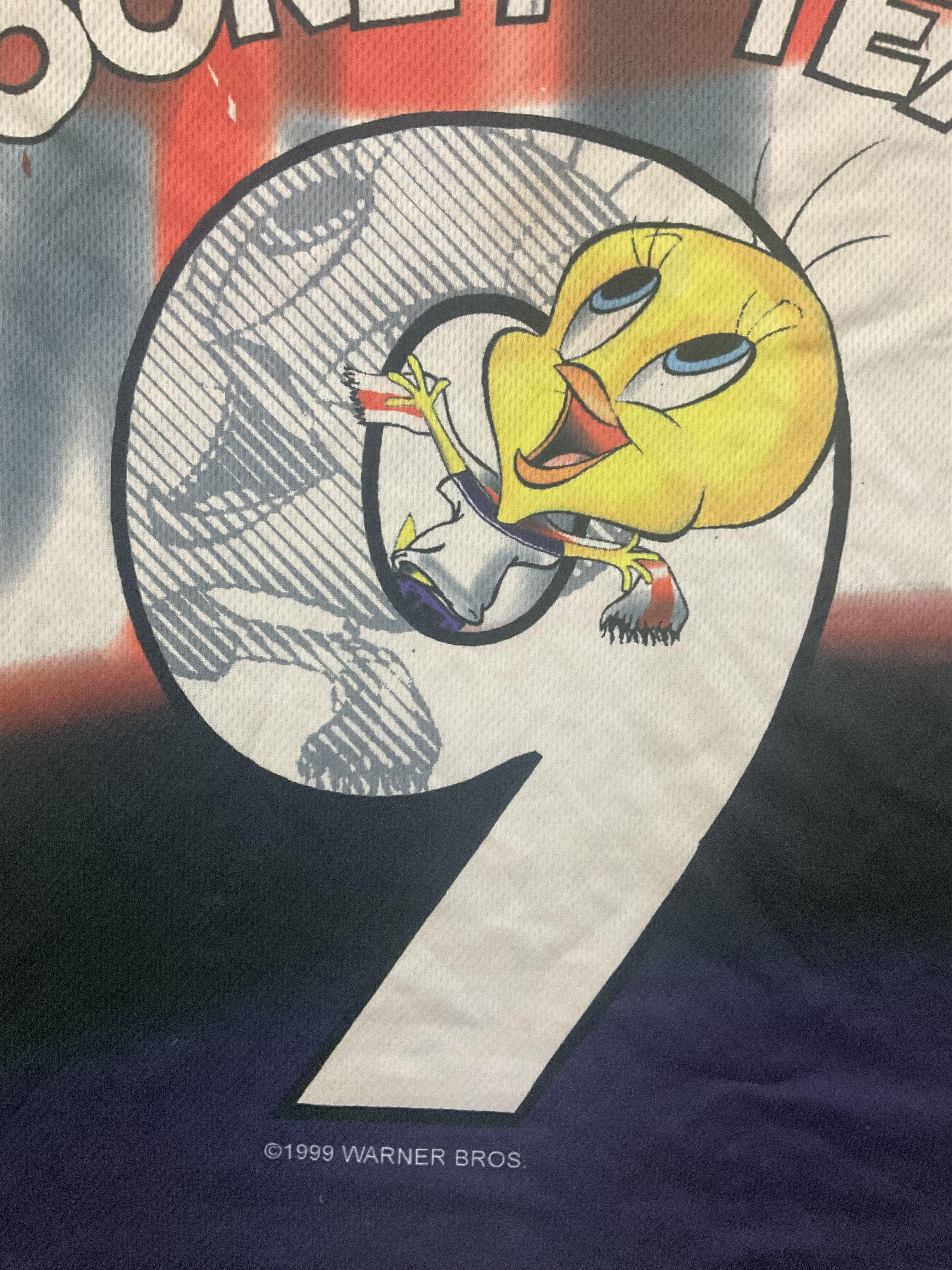 Cartoon Network Vintage 1999 Looney Tunes All Over Print T-Shirt Jersey Size US M / EU 48-50 / 2 - 3 Thumbnail
