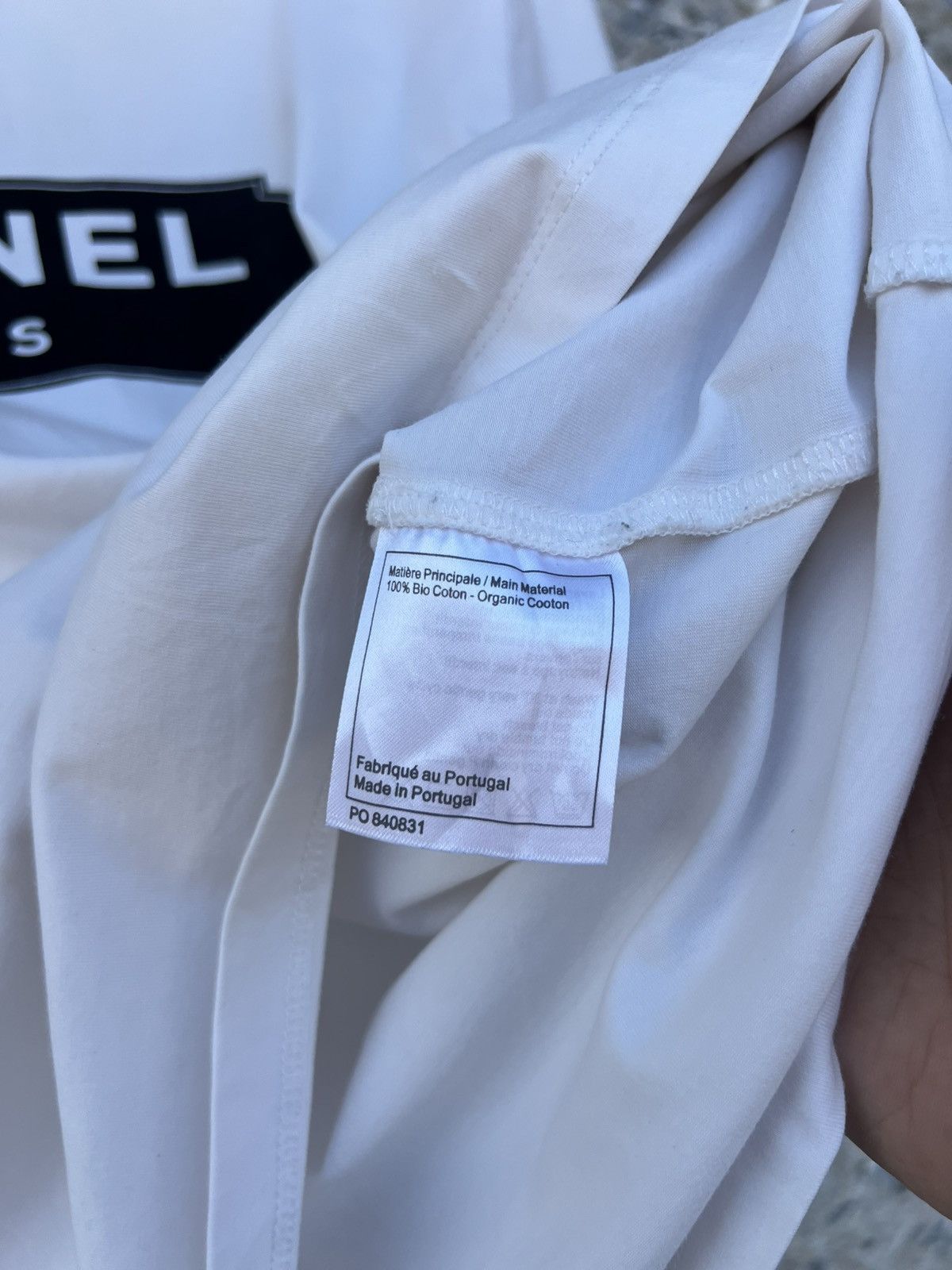 Chanel Chanel Logo Tee Size M / US 6-8 / IT 42-44 - 6 Thumbnail