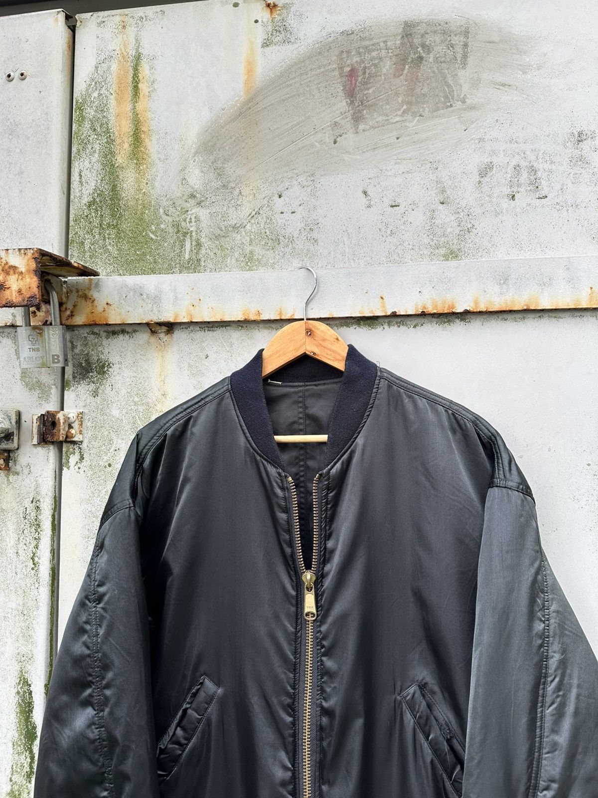 Vintage 👹Vintage Bat-Su Reversible Bomber Jacket Size US L / EU 52-54 / 3 - 7 Thumbnail