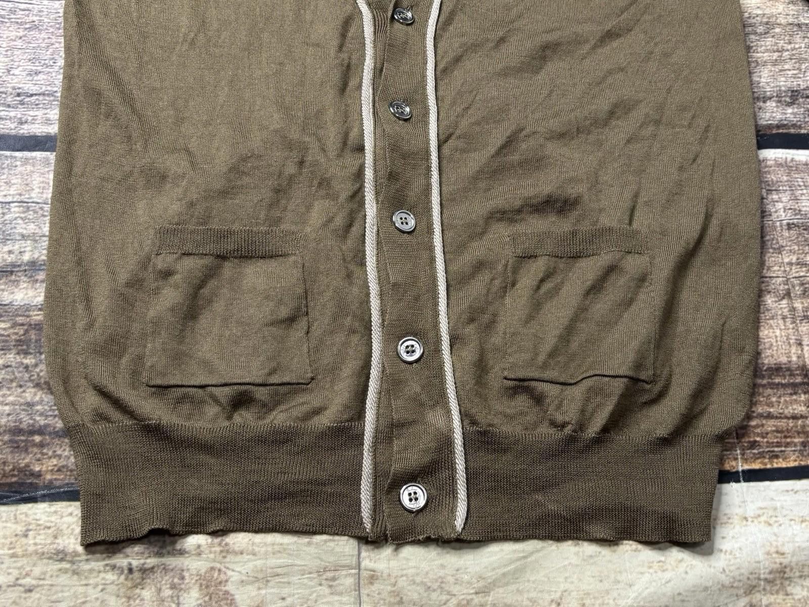 Burberry Burberry Cardigan Sweater Mens Small Silk Wool Italy Button Size US S / EU 44-46 / 1 - 7 Thumbnail
