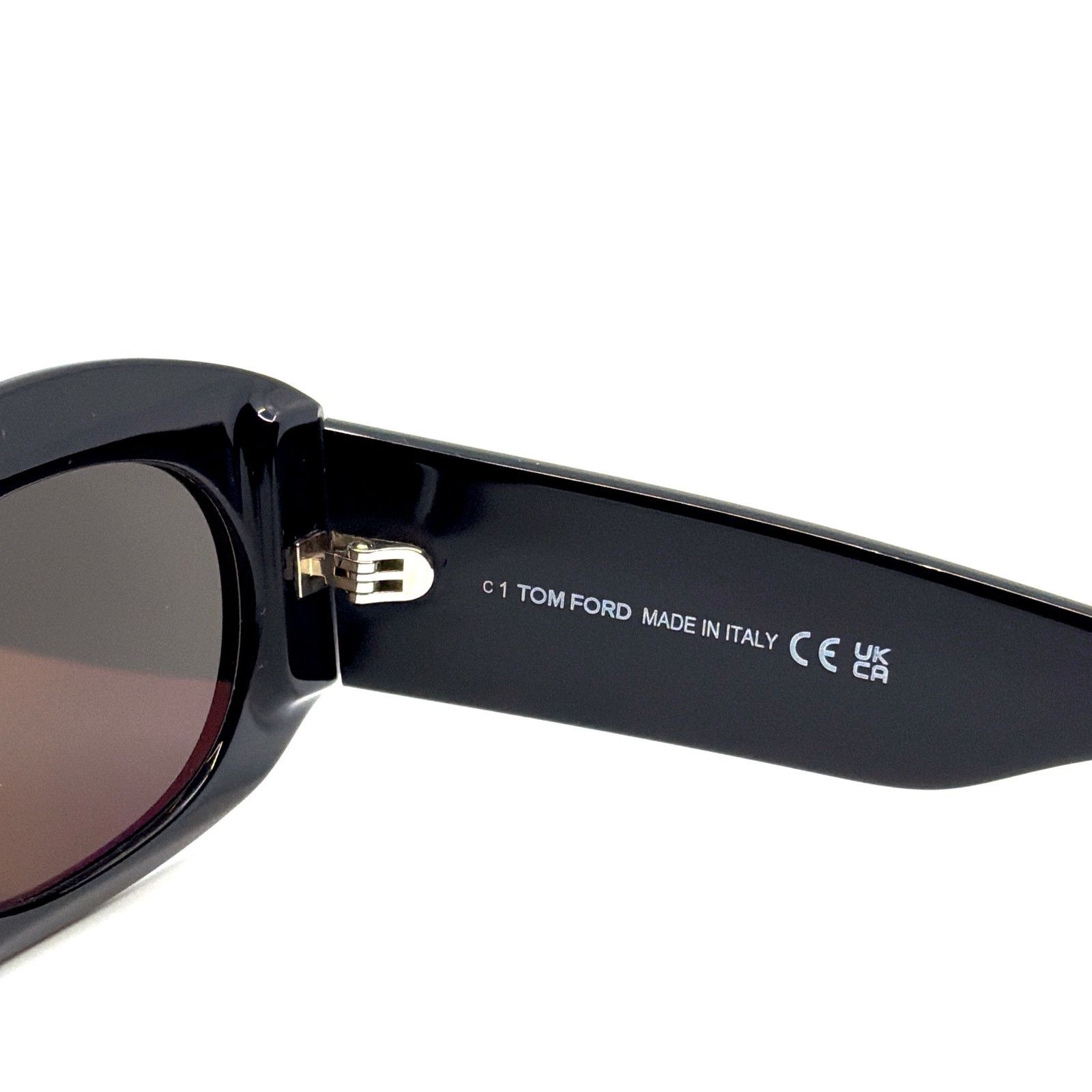 Tom Ford New, TOM FORD Cielle Sunglasses TF1187 01A Authentic Size ONE SIZE - 11 Thumbnail