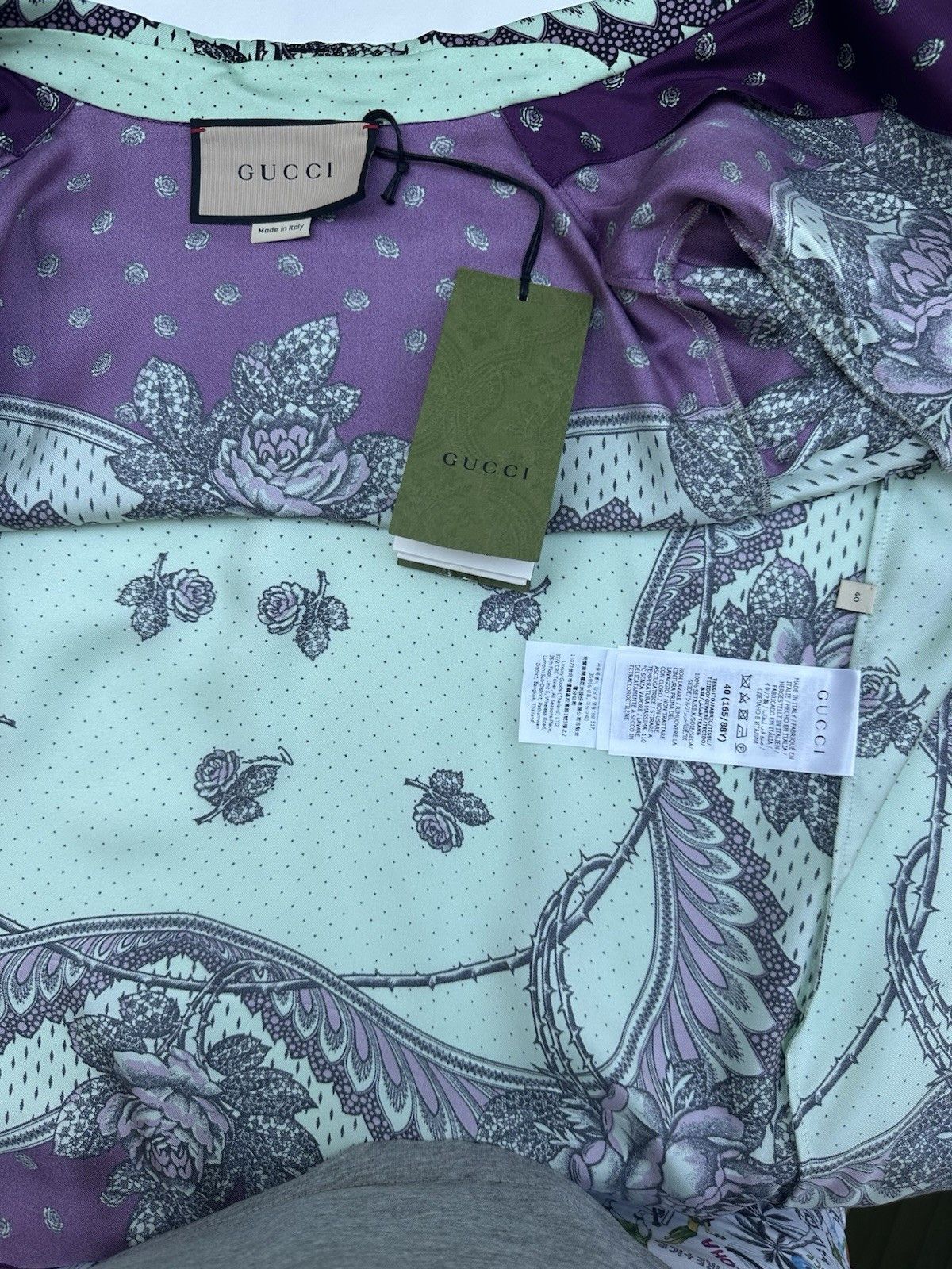 Gucci New Gucci Woman's Blouses Silk Size -IT-40 Size S / US 4 / IT 40 - 9 Thumbnail