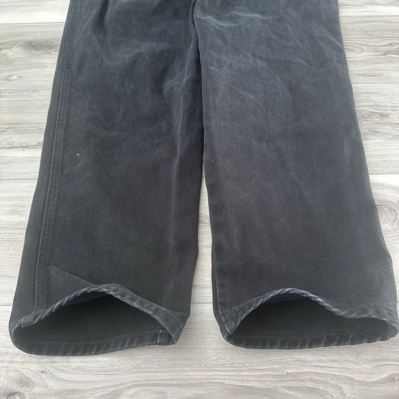 Vintage Rocky Mountain Vintage Jeans Women's 33x34 Black Bareback Size 33" - 11 Thumbnail