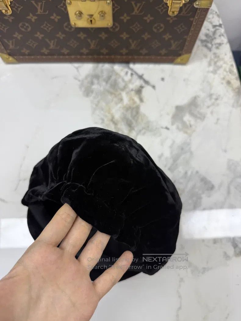 Chanel Chanel SizeL Velvet baseball cap Size ONE SIZE - 3 Thumbnail