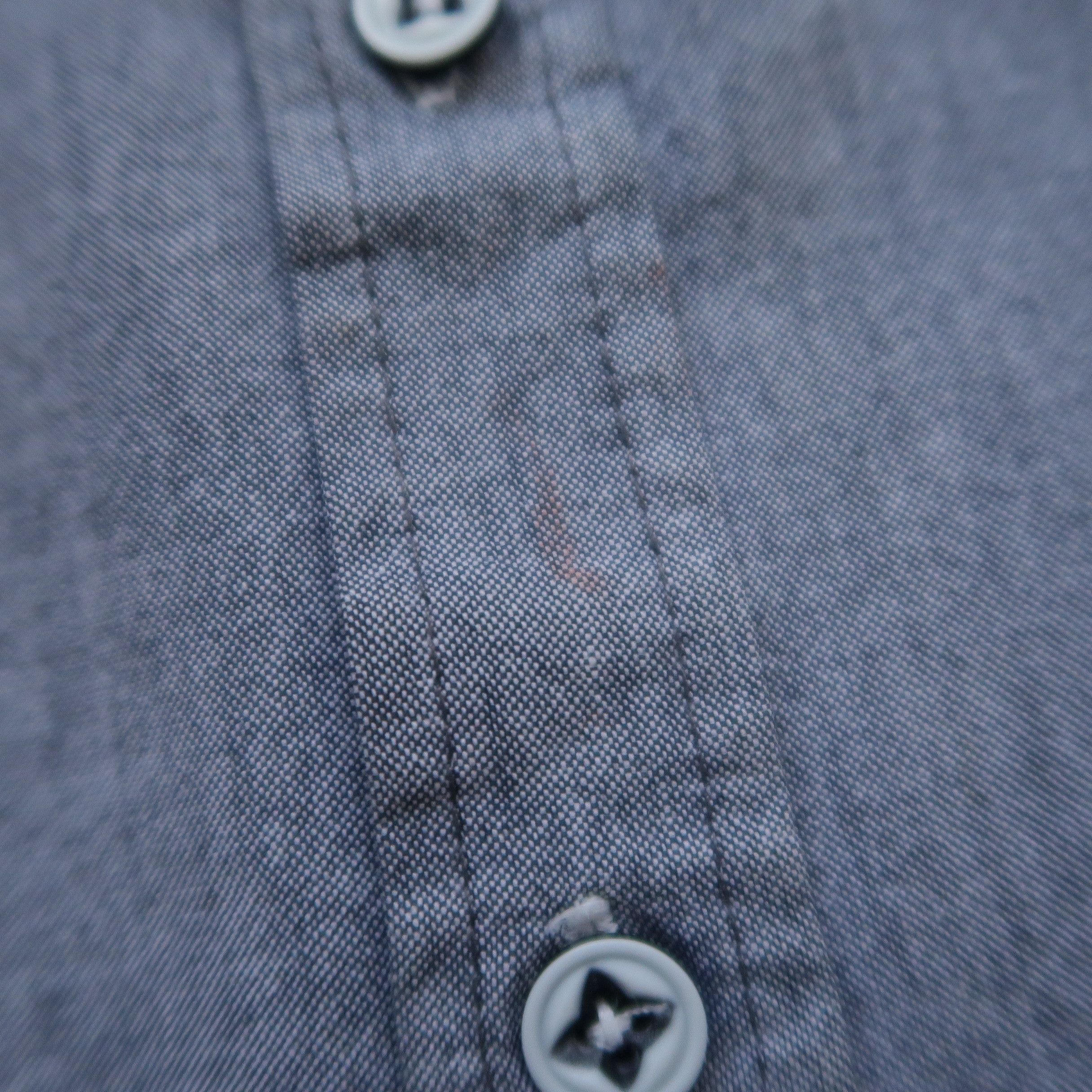 Japanese Brand 1990s Diesel Distressed Western Shirt Unfinished Size US M / EU 48-50 / 2 - 18 Thumbnail