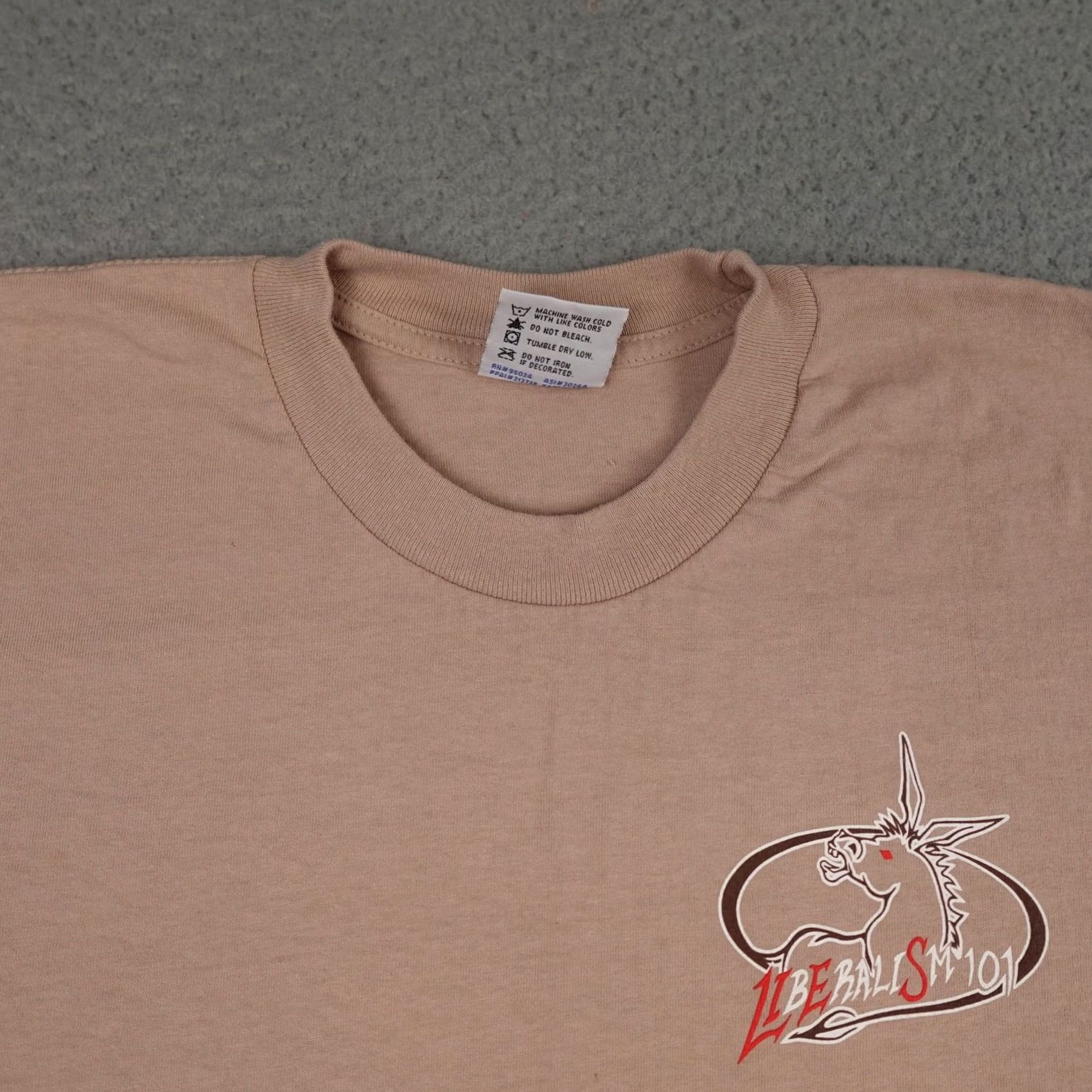 Vintage VINTAGE Liberalism 101 Shirt Mens L Brown Conservative Political Graphic USA Shirt Size US L / EU 52-54 / 3 - 5 Thumbnail