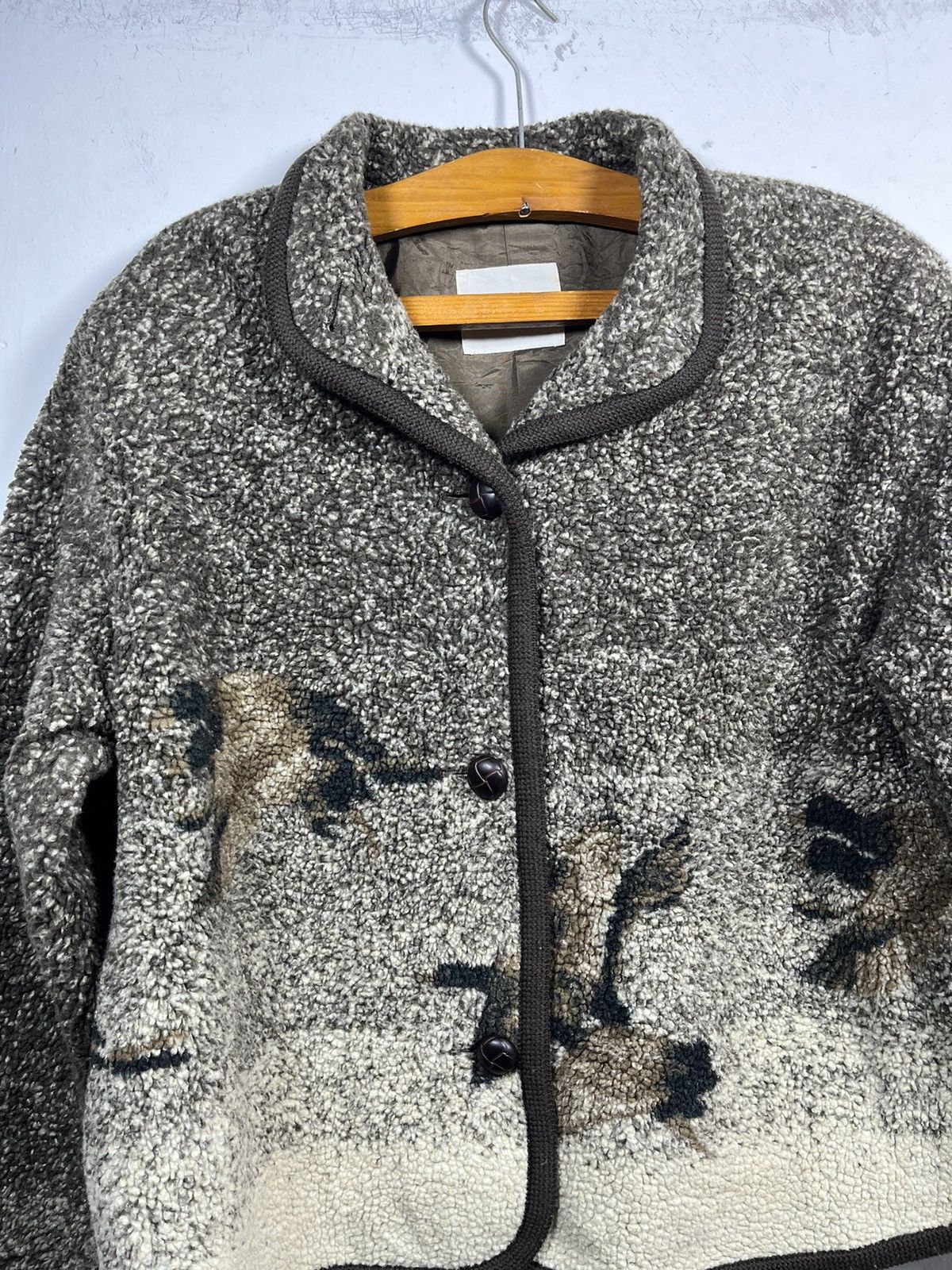 Vintage Vintage Fleece Goose Design Size US M / EU 48-50 / 2 - 1 Thumbnail