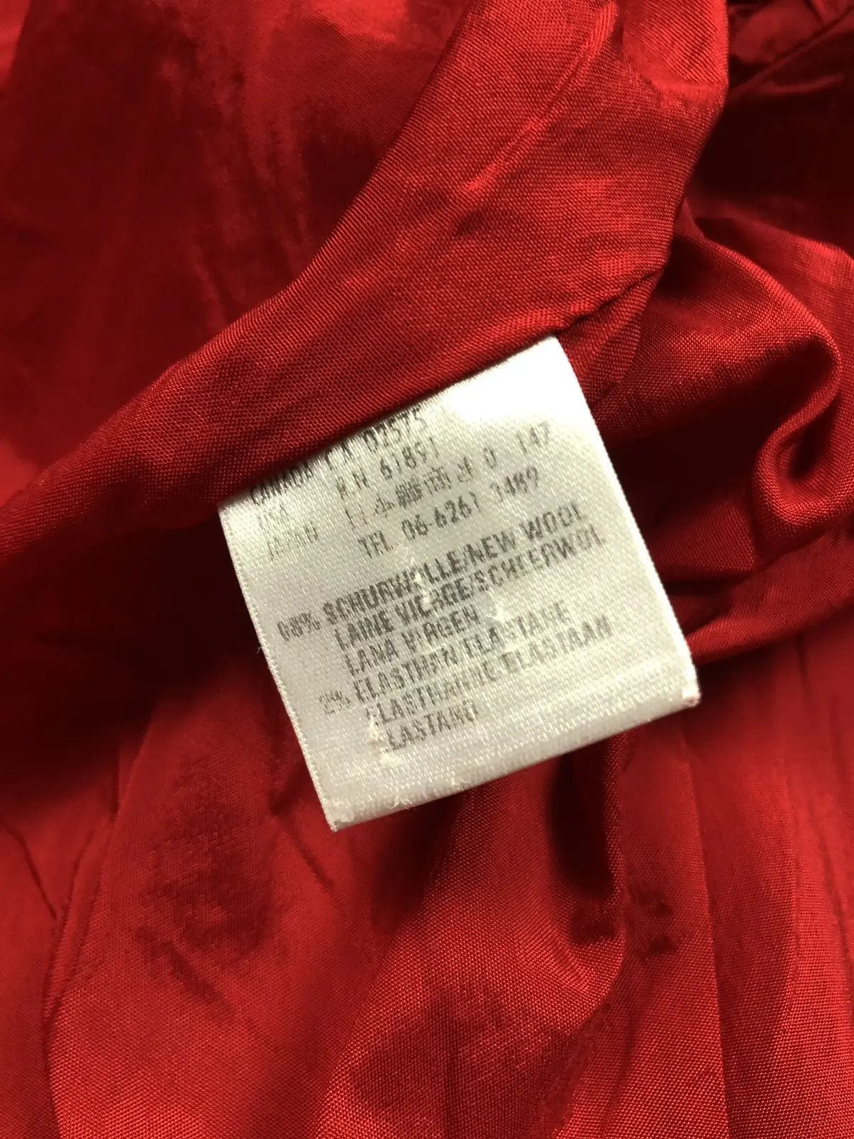 Escada ESCADA Vintage Luxury Red Blazer Jacket Streetwear Y2k Size S / US 4 / IT 40 - 11 Thumbnail
