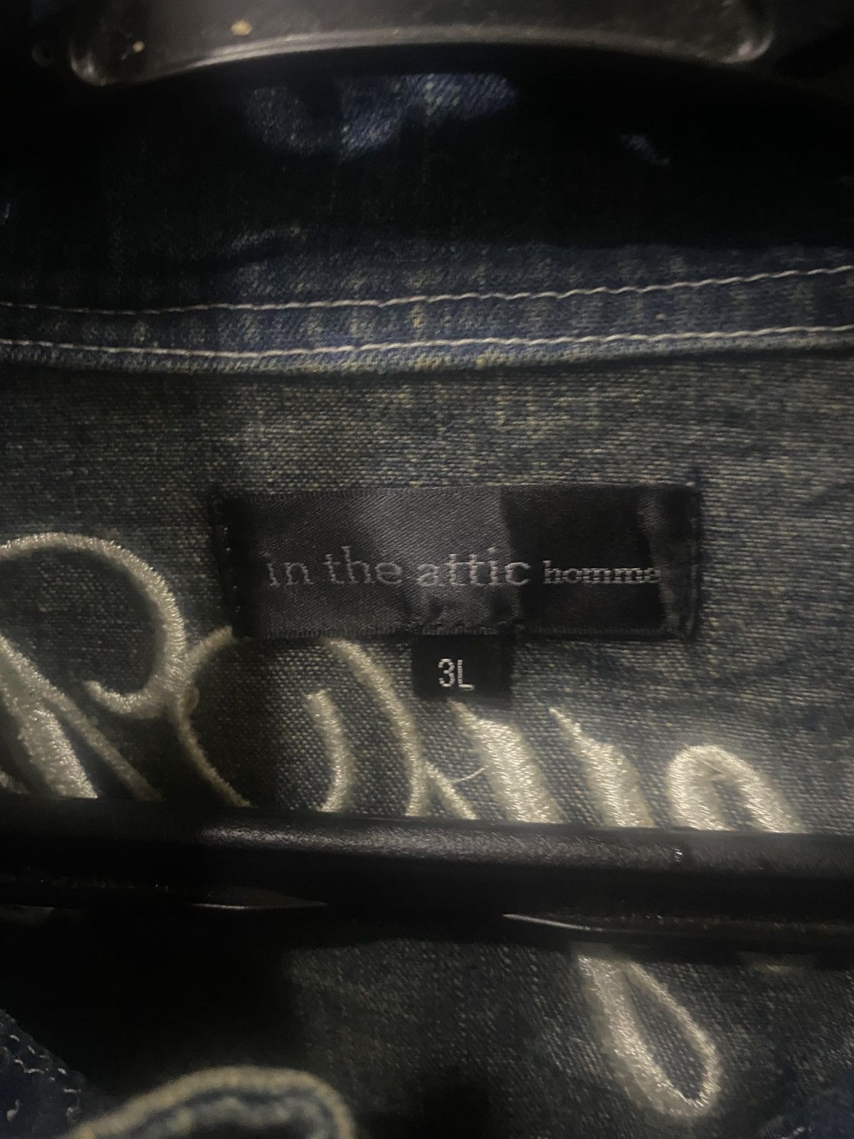 In The Attic Vintage In The Attic Denim Jacket Size US XXL / EU 58 / 5 - 3 Thumbnail