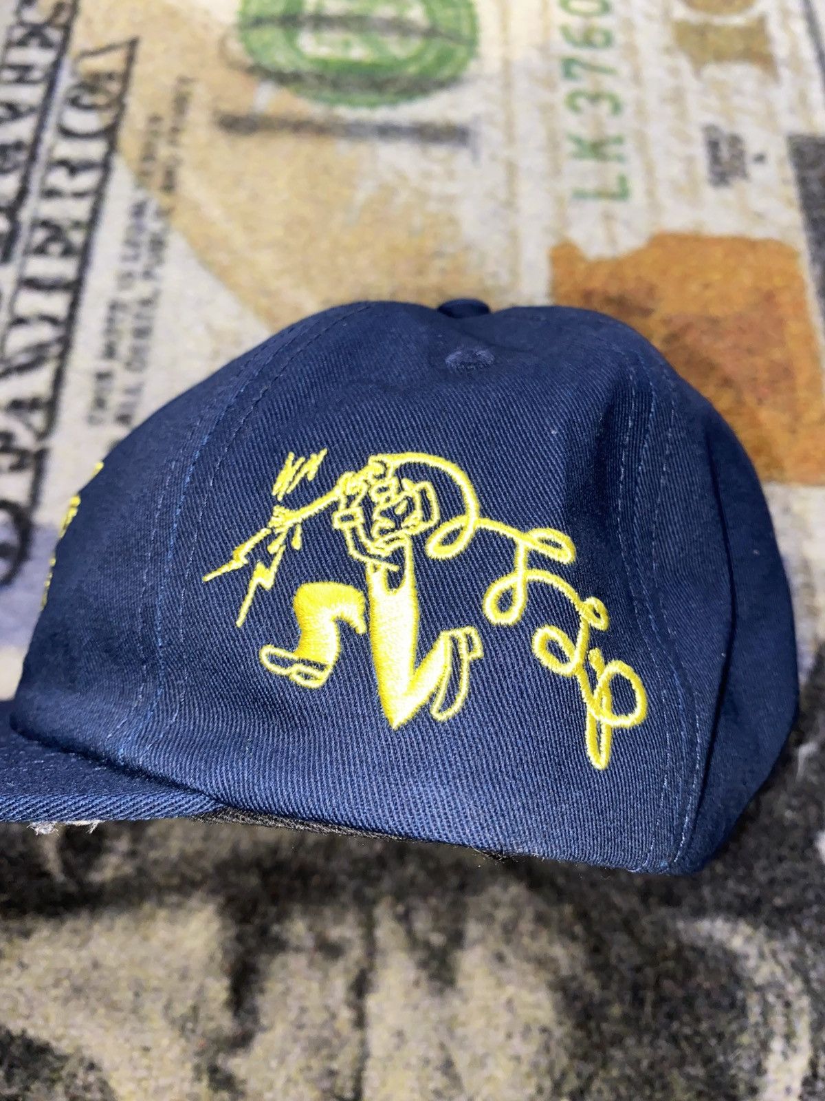 Fuck The Population Fuck The Population Power Supply 6 Panel Hat Navy Size ONE SIZE - 3 Thumbnail