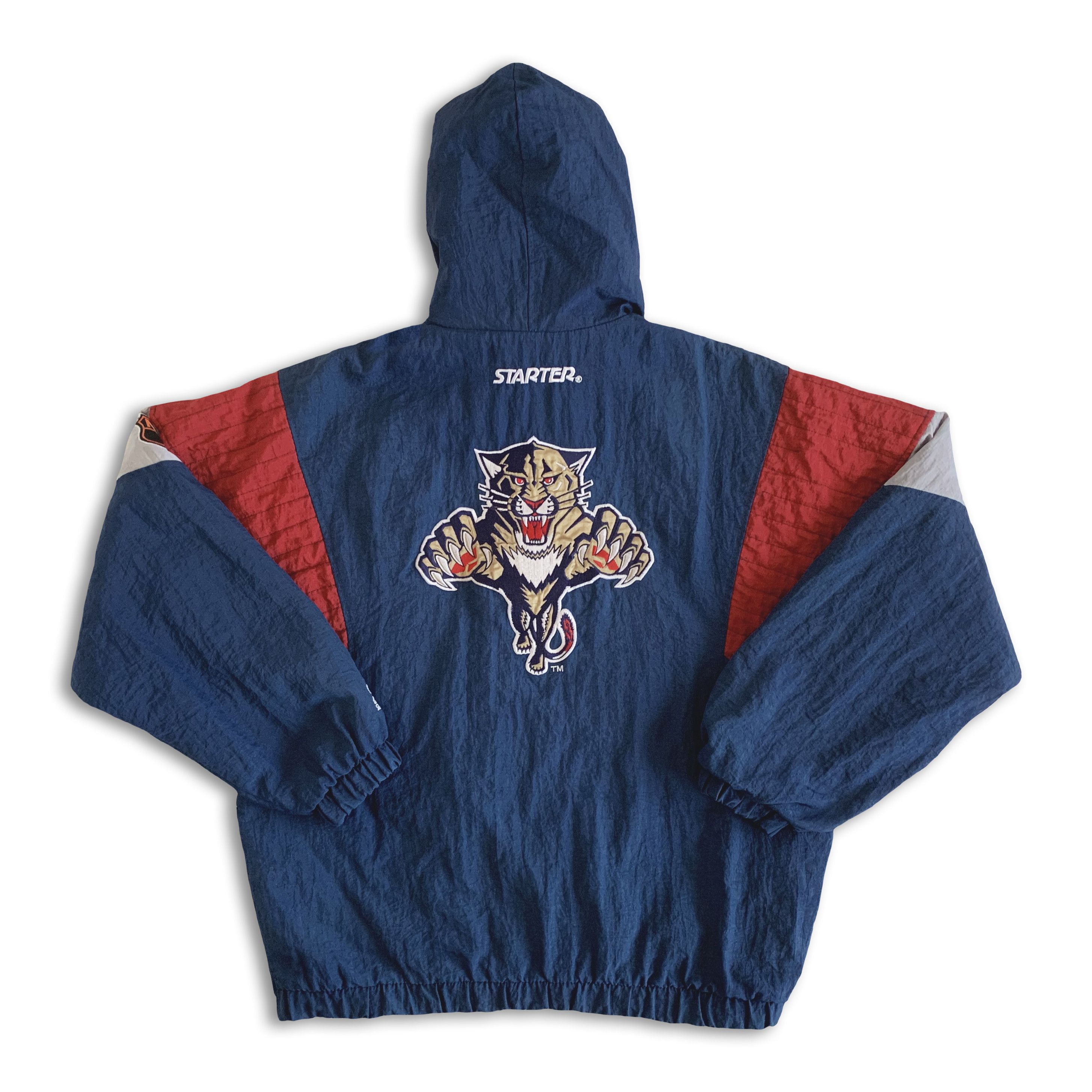 Starter Vintage 90s STARTER FLORIDA PHANTERS Jacket Pullover NHL Size US M / EU 48-50 / 2 - 3 Thumbnail