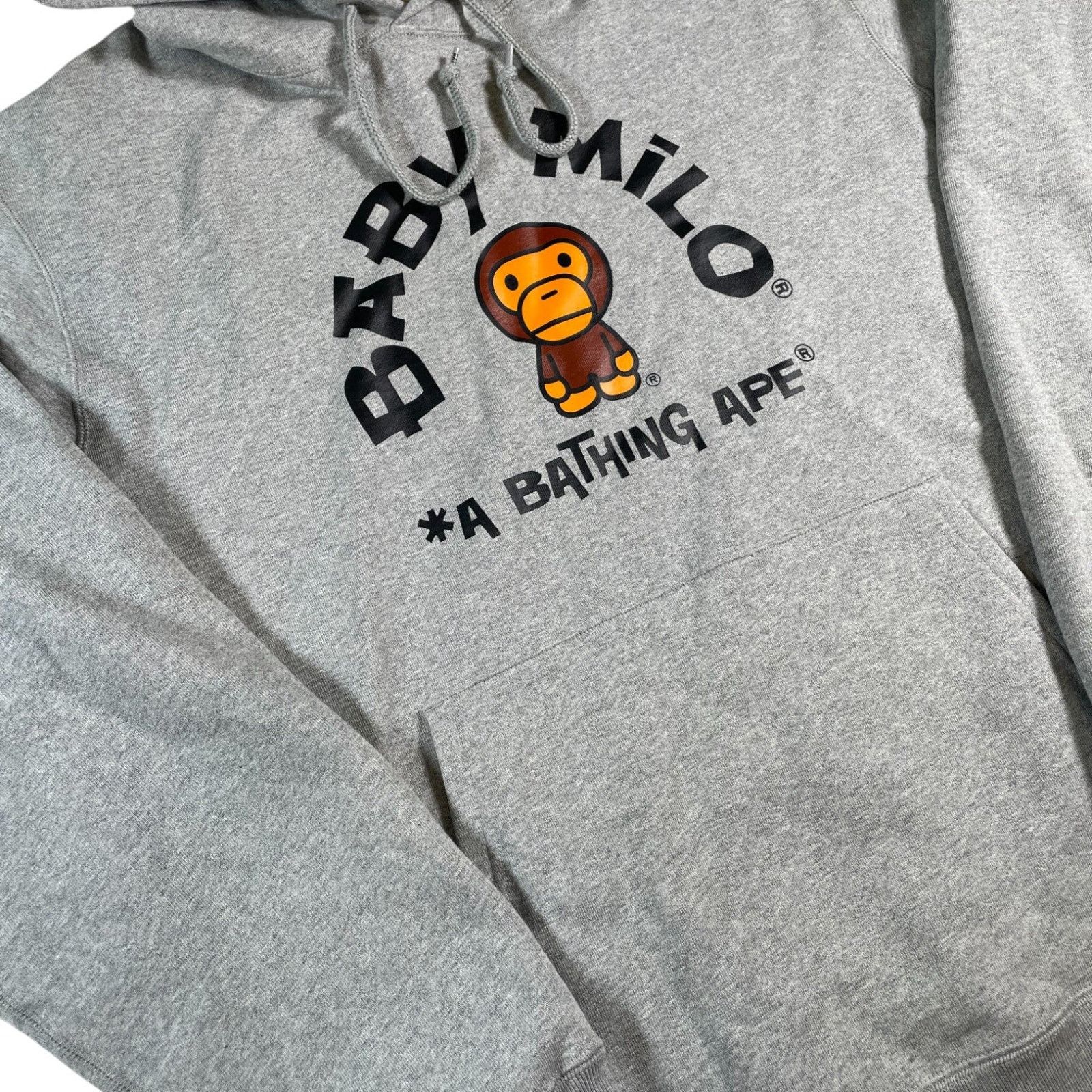 Bape Bape 'Baby Milo' Grey Hoodie Size US XXL / EU 58 / 5 - 2 Thumbnail