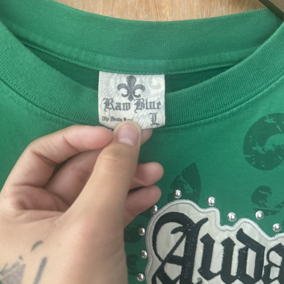 Raw State Embroided shirt Size US L / EU 52-54 / 3 - 6 Thumbnail