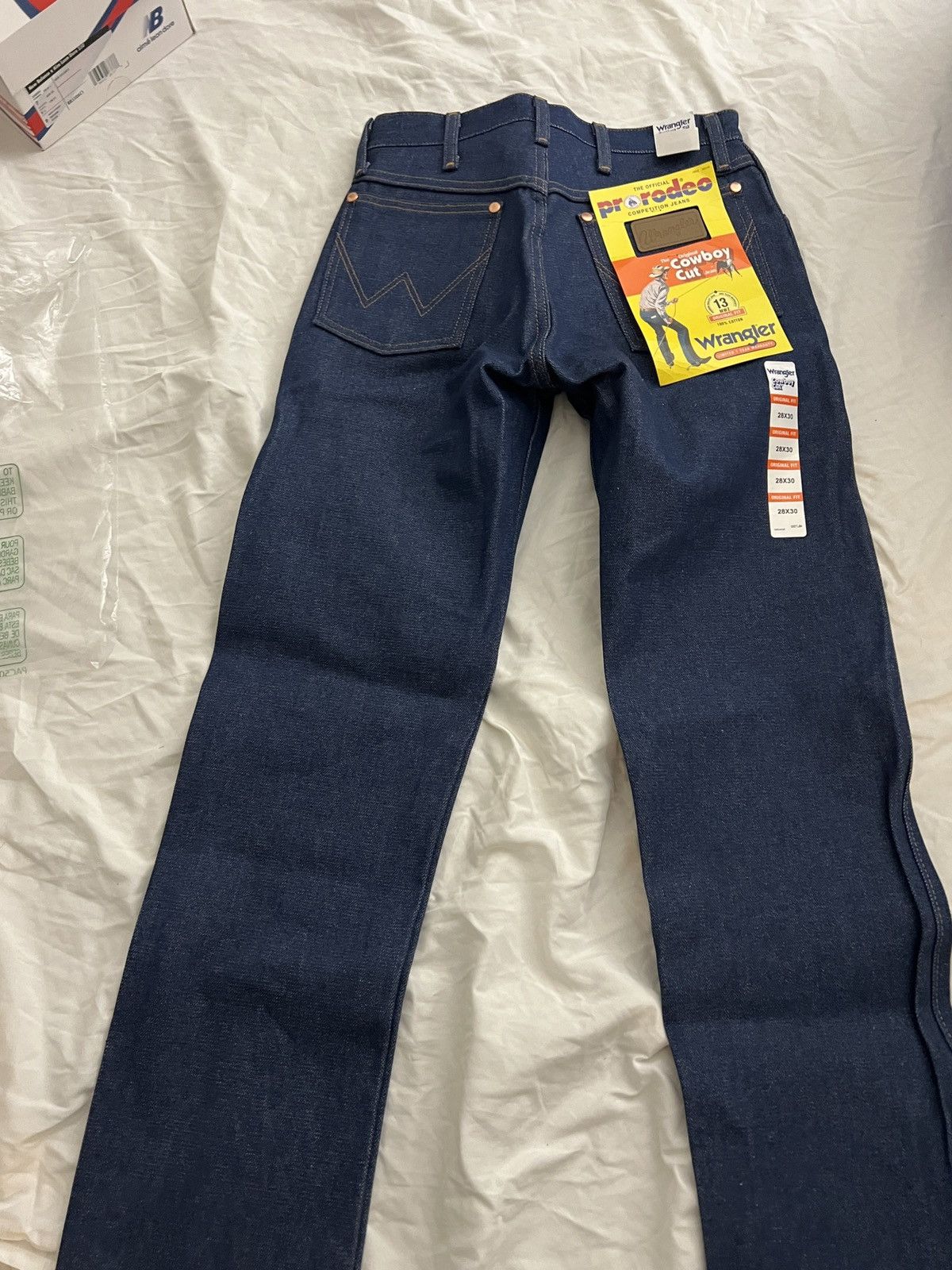 Wrangler NEW Wrangler Cowboy Cut 13MWZ Original Fit Jeans Men's 28x30 Size US 28 / EU 44 - 2 Thumbnail