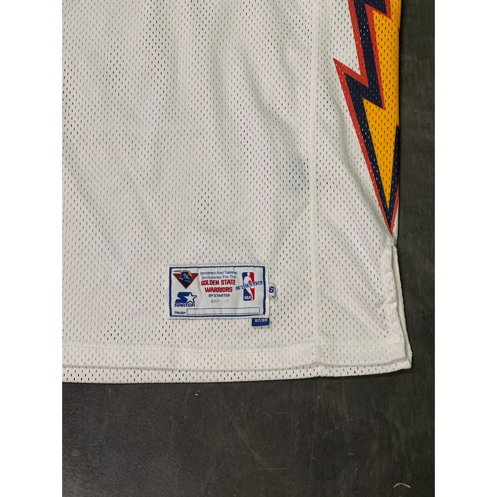Starter Vintage Golden State Warriors #2 NBA Jersey - Size 46 Size US XL / EU 56 / 4 - 4 Thumbnail