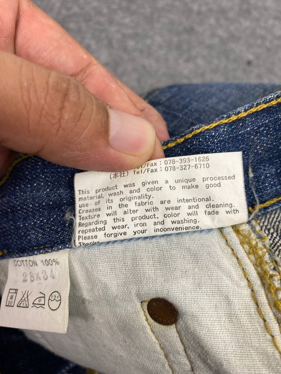 Japanese Brand justin japanese brands bootcut flare distressed denim Size US 30 / EU 46 - 17 Thumbnail